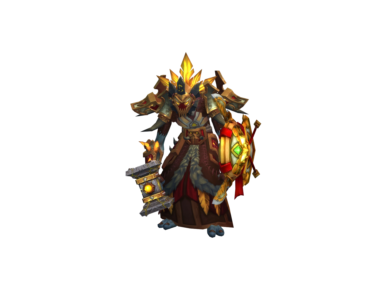 Zapata 3D character render