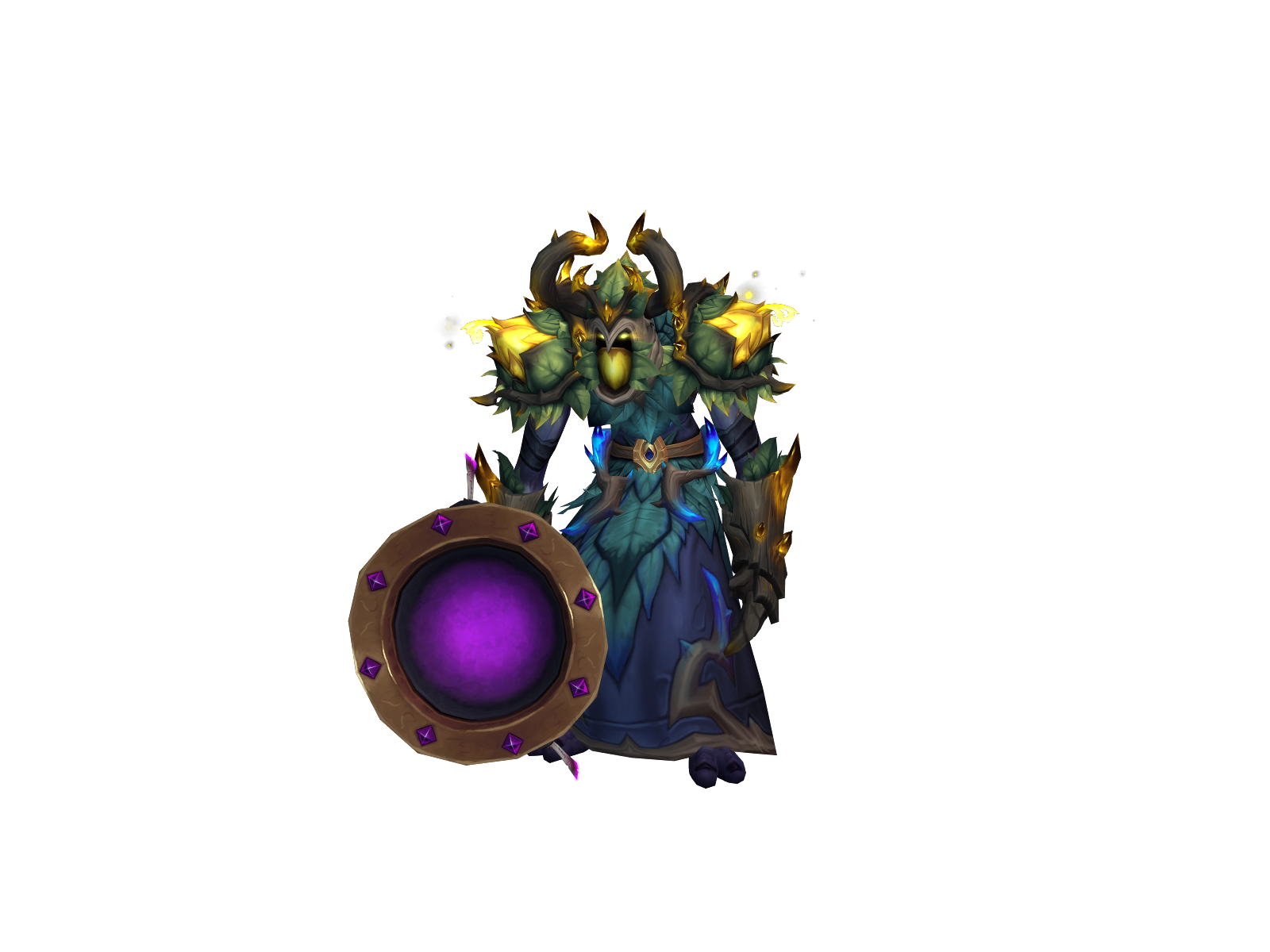 Tchiiki 3D character render
