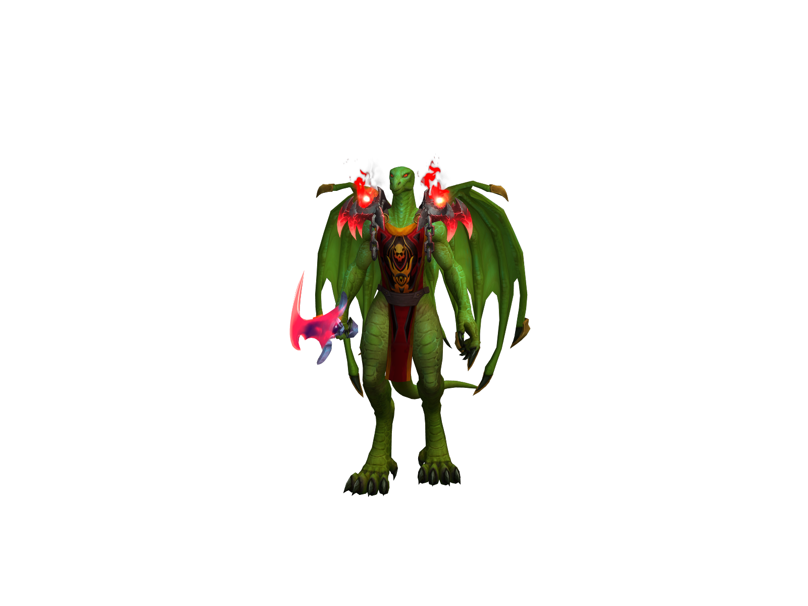 Lugïà 3D character render