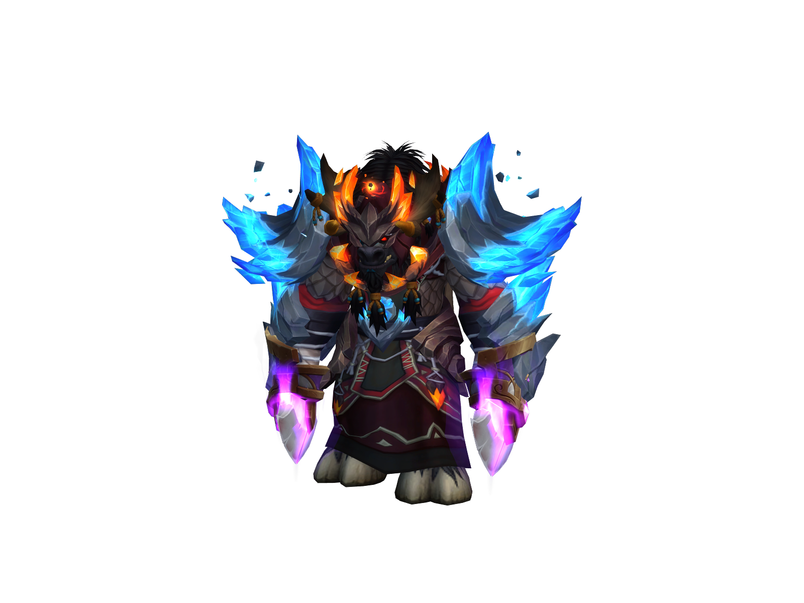 Bougayou 3D character render