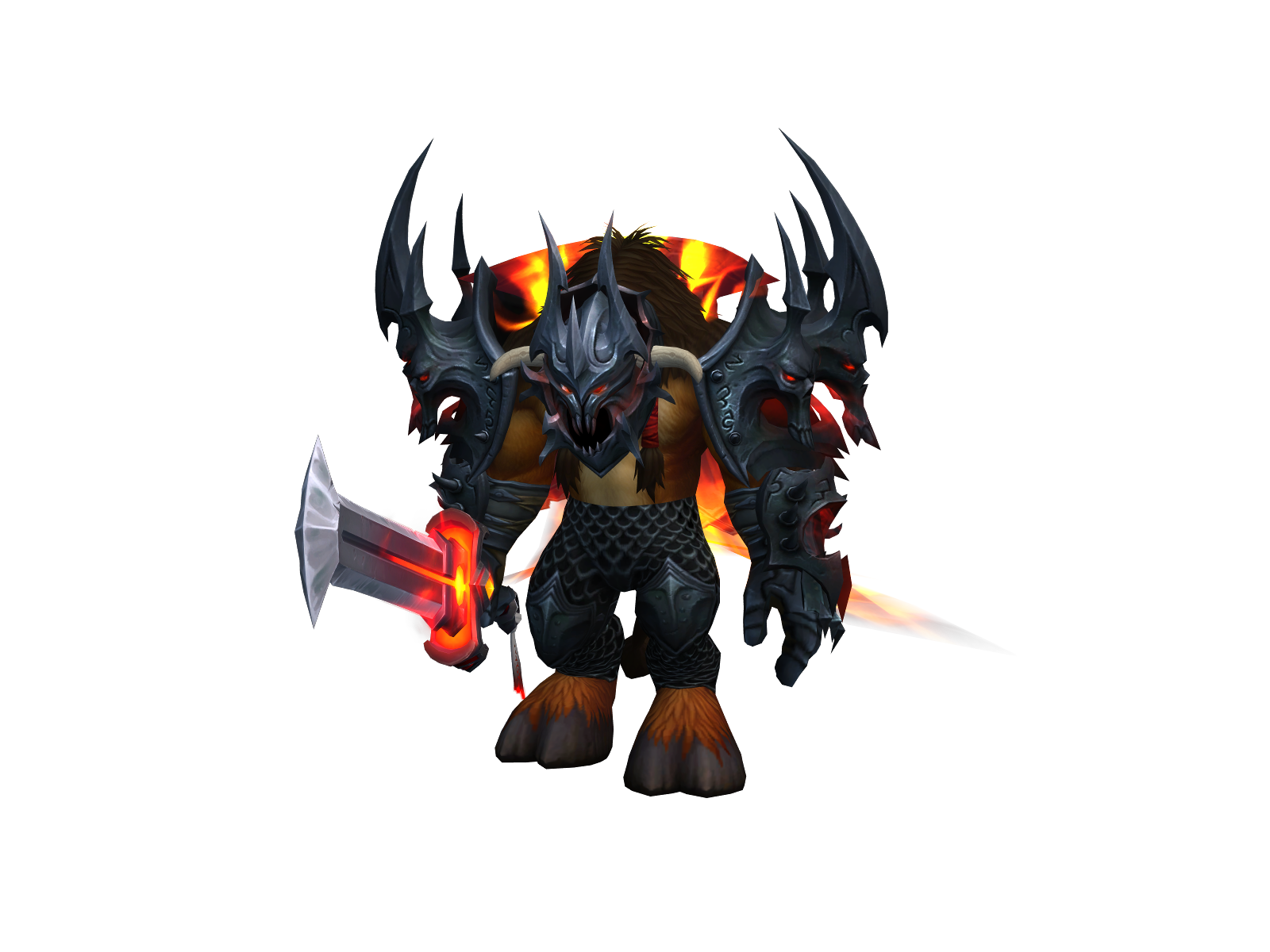 Stáb 3D character render