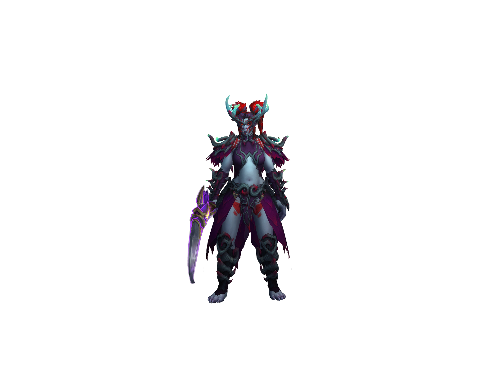 Zorvane 3D character render
