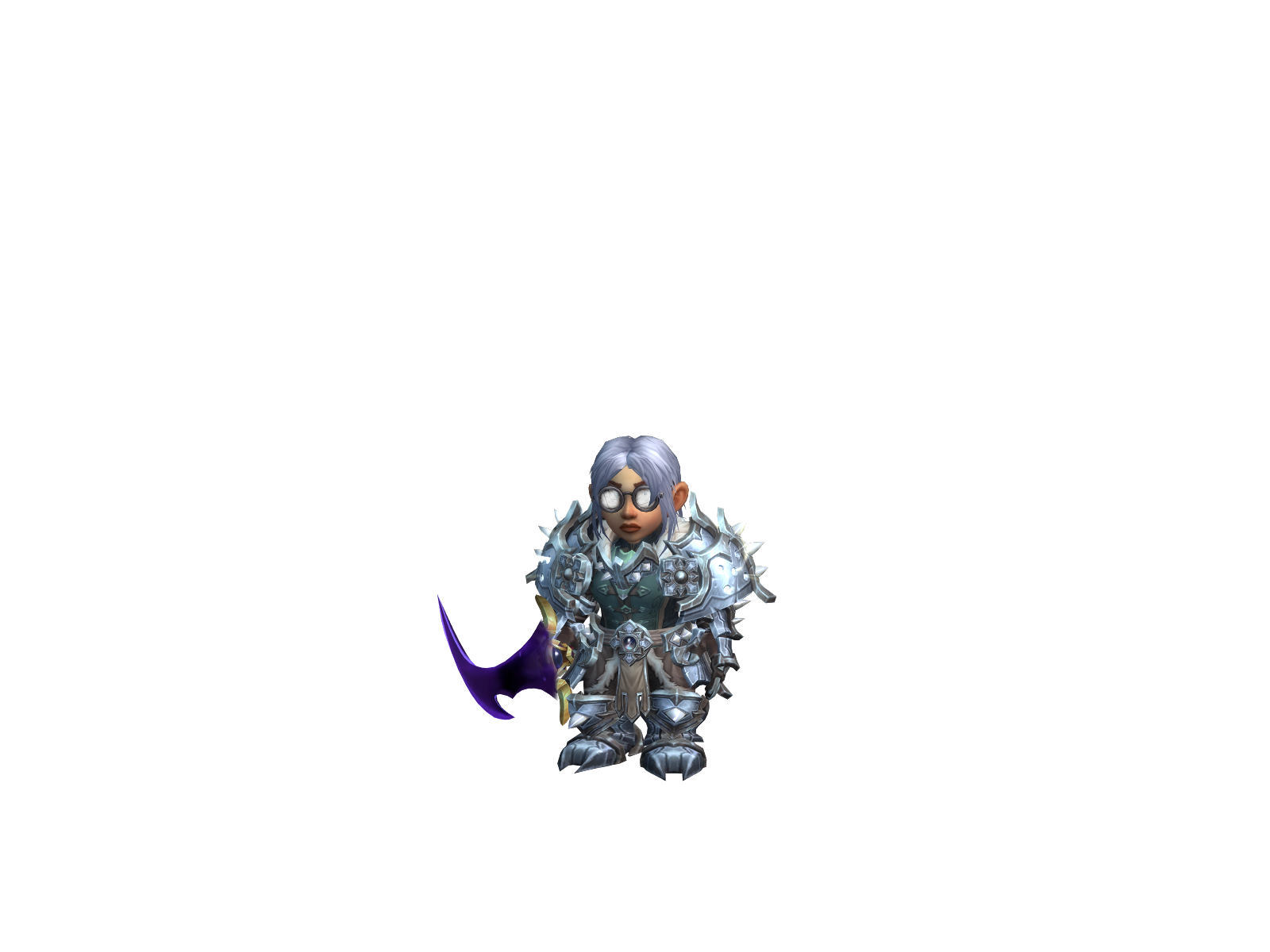 Flàmex 3D character render