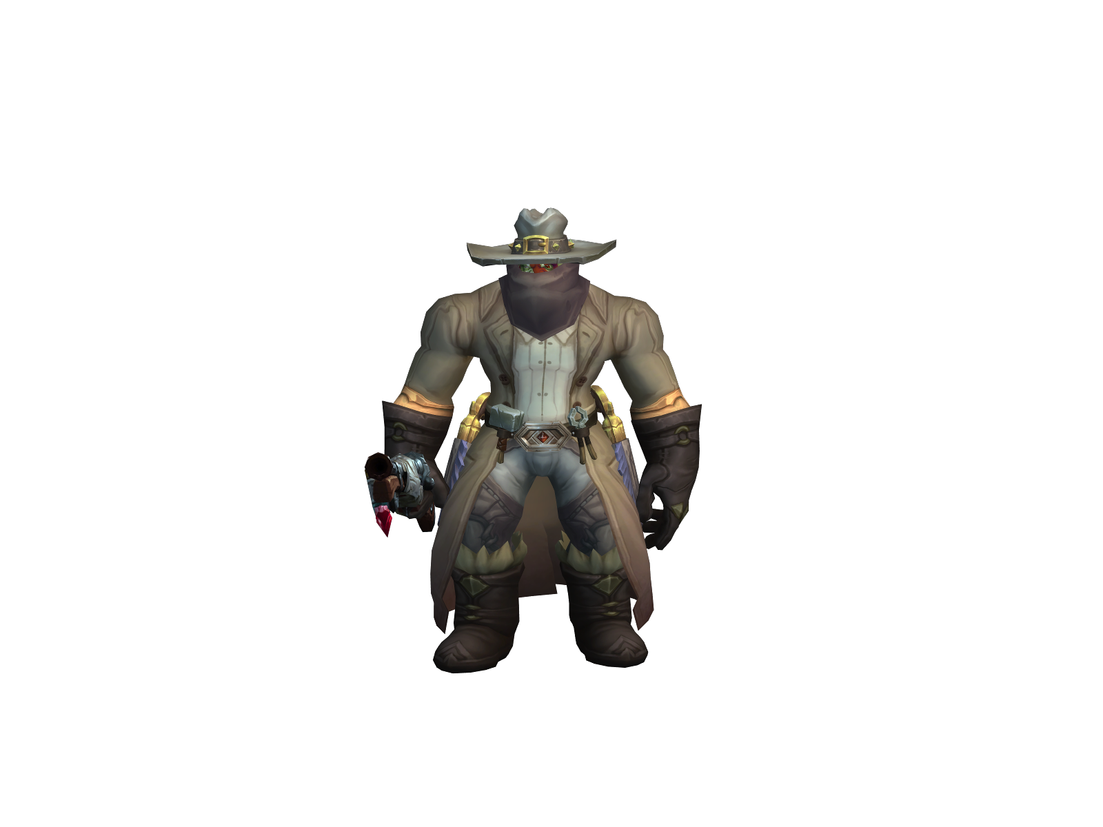 Doojas 3D character render