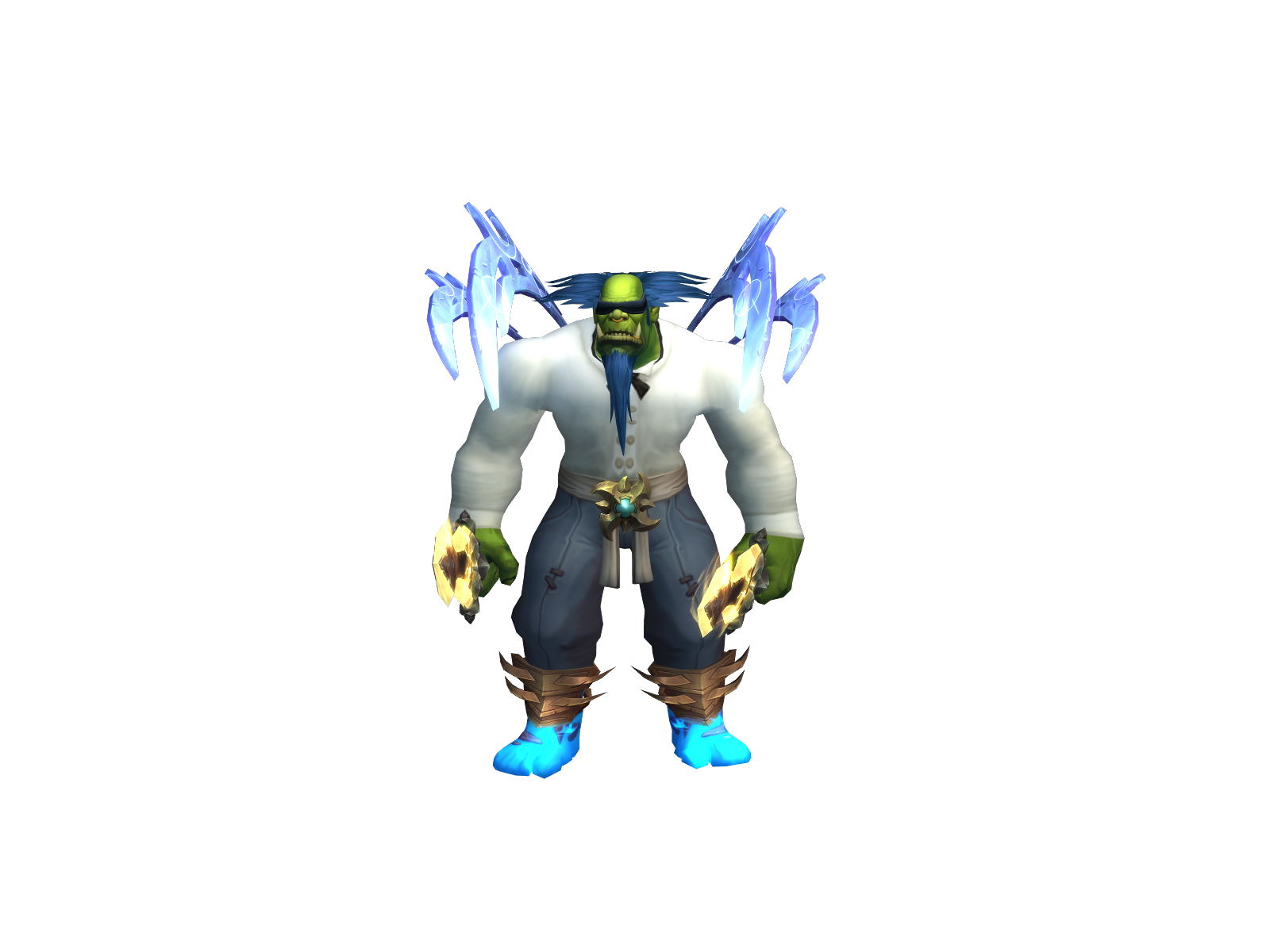 Hilad 3D character render