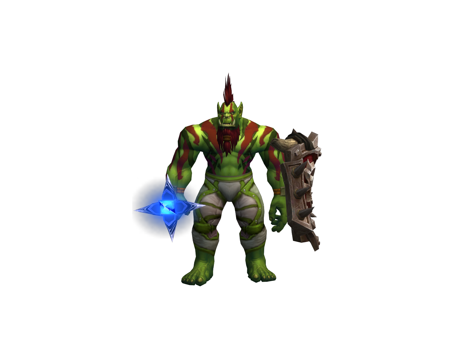 Rhoniarock 3D character render