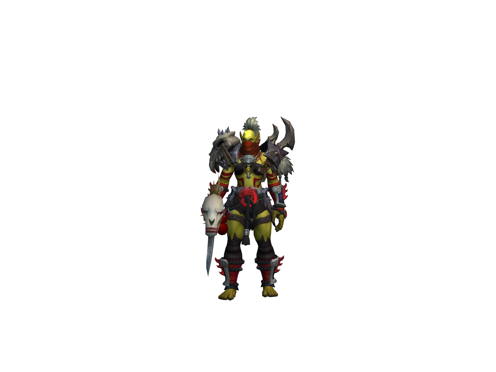 Symbiôse 3D character render