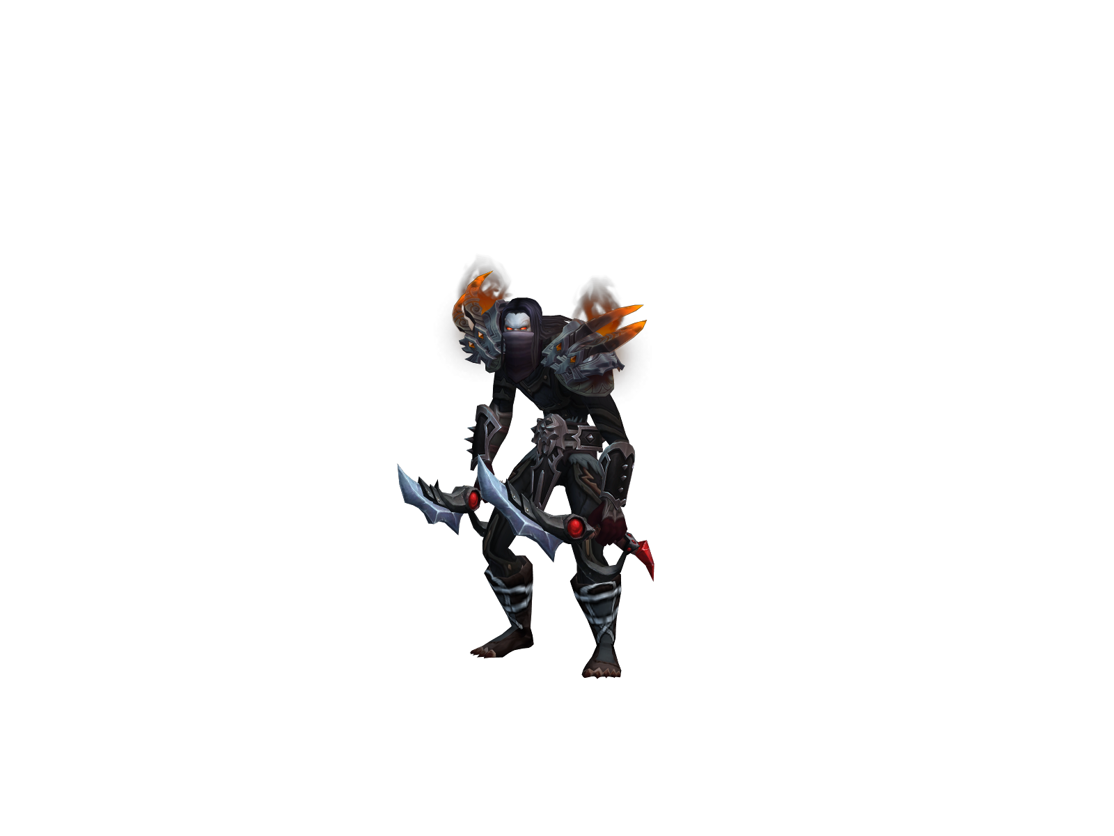 Râsha 3D character render