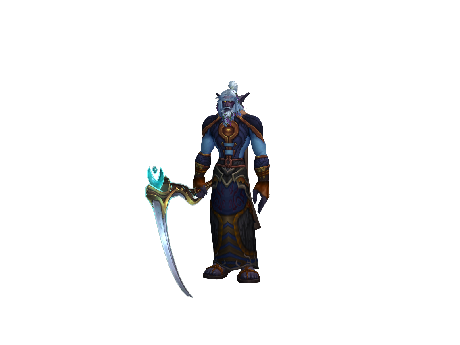 Taêd 3D character render