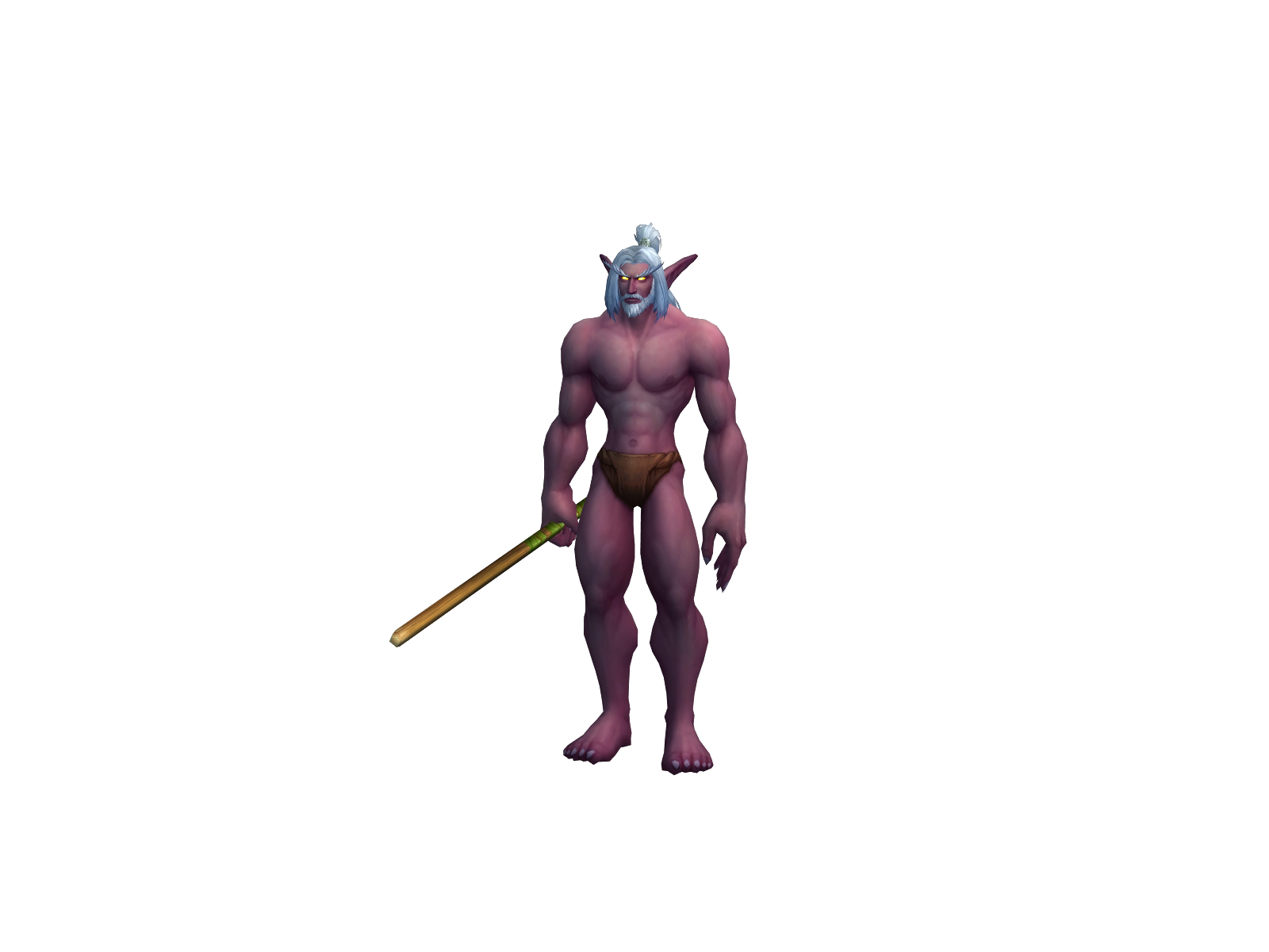 Azzerus 3D character render