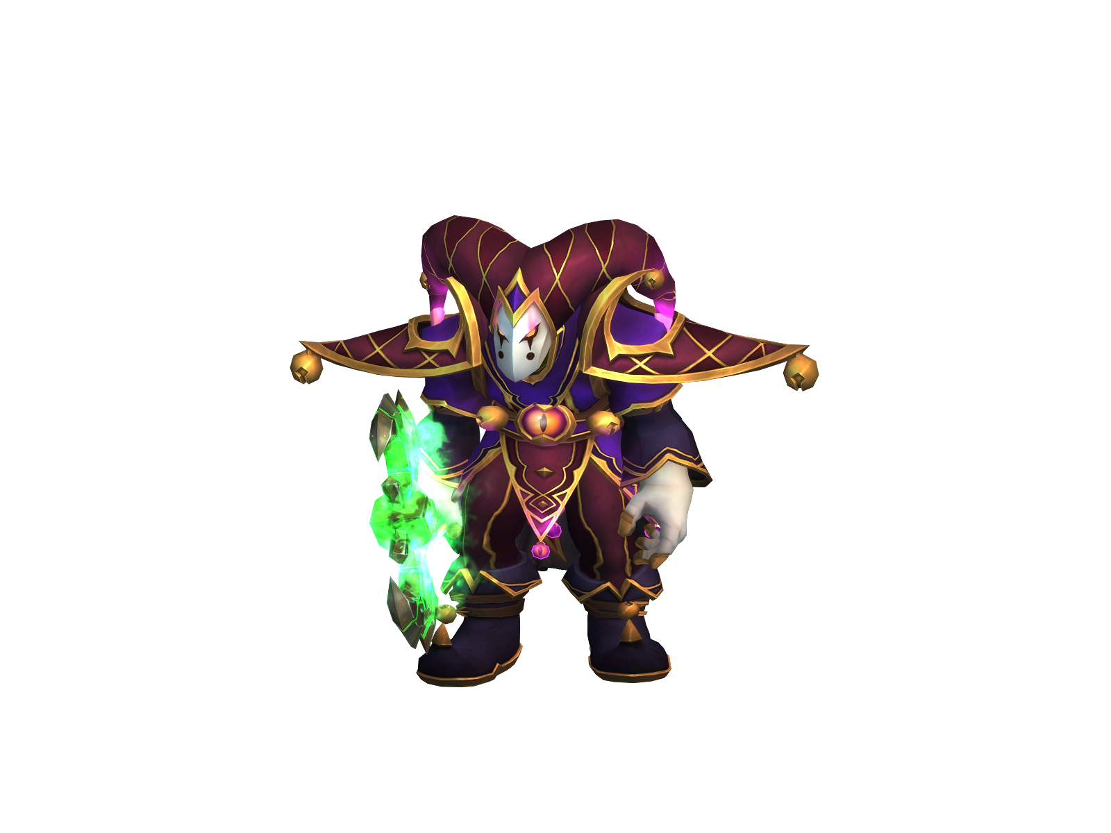 Mørgüm 3D character render