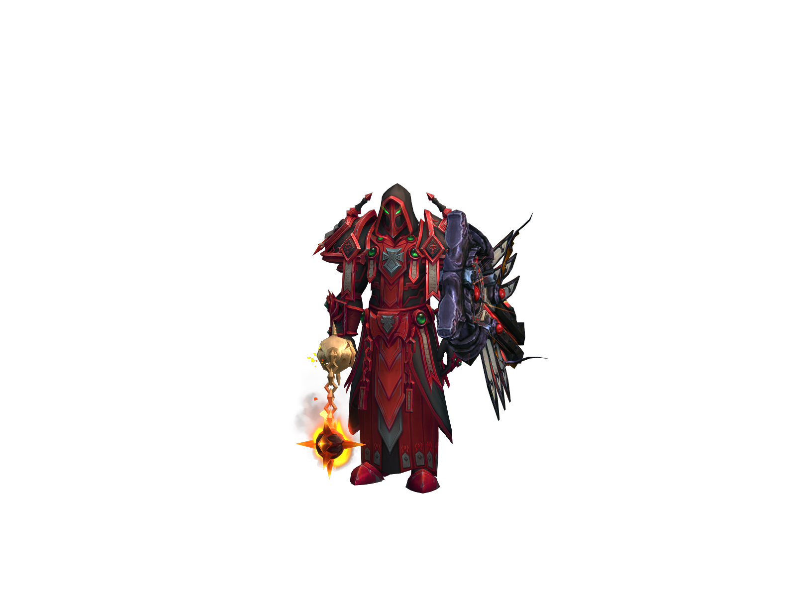 Furyholy 3D character render