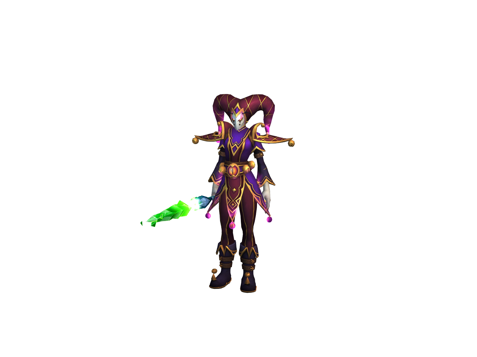 Cocadrood 3D character render