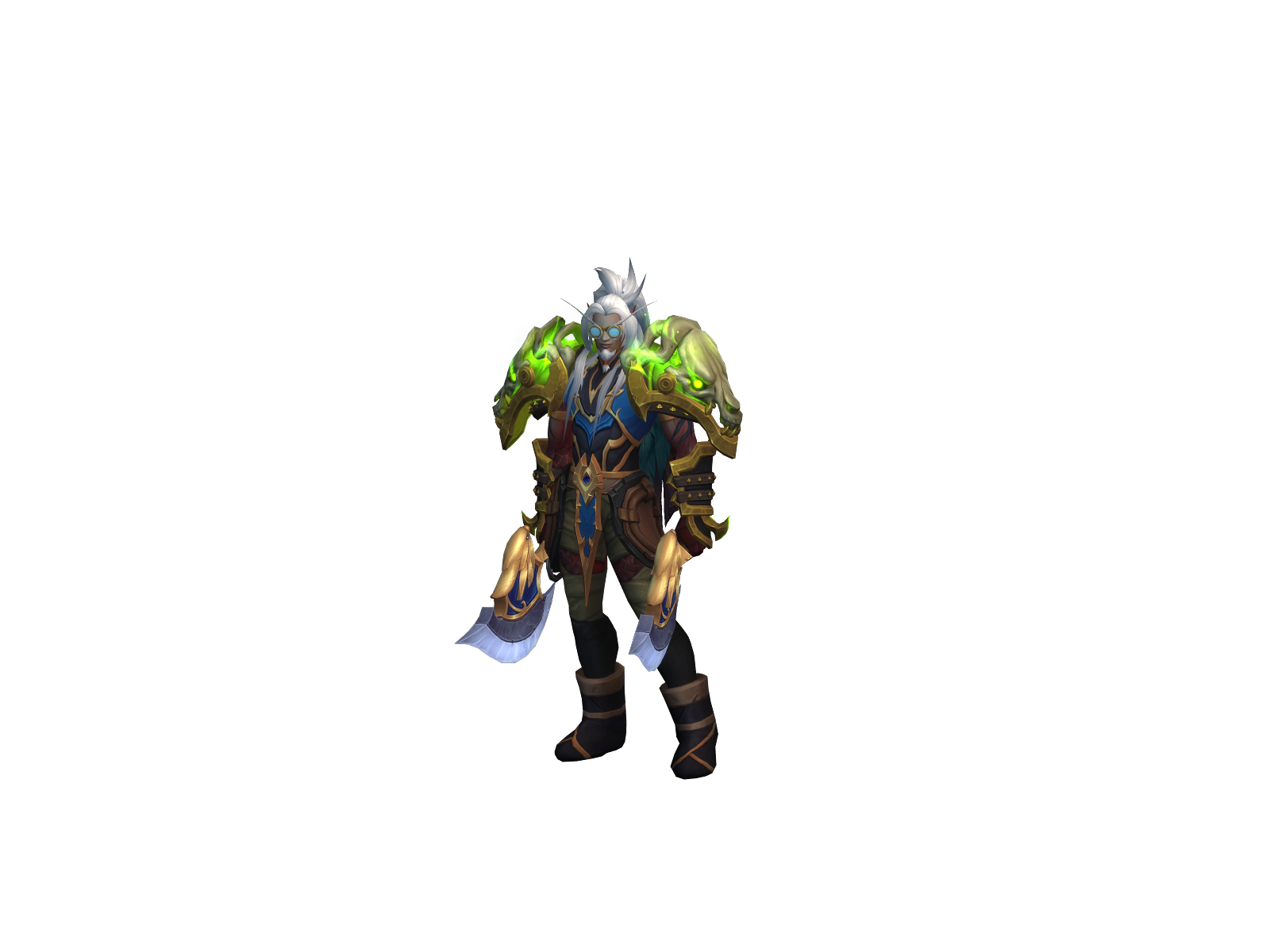 Mambaléks 3D character render