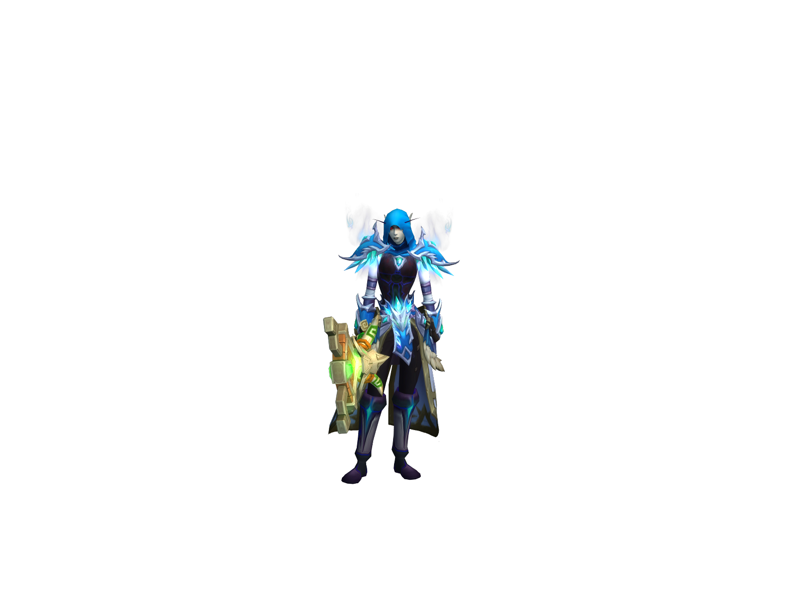 Find 3D character render