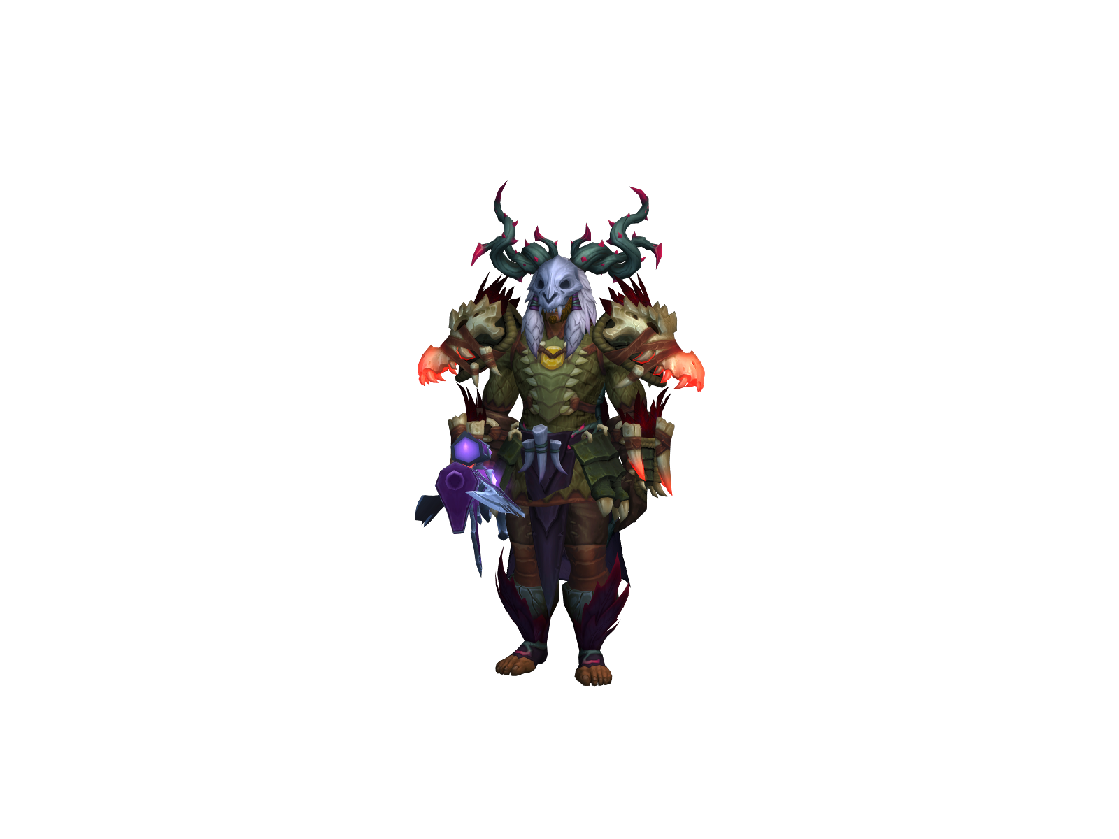 Campeau 3D character render