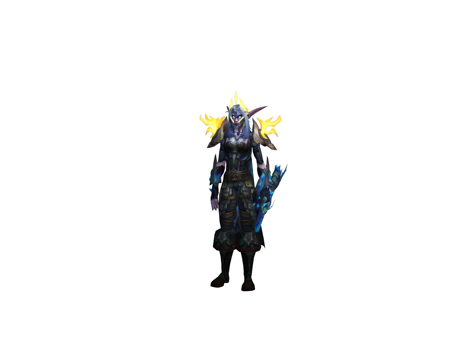 Ëlandil 3D character render