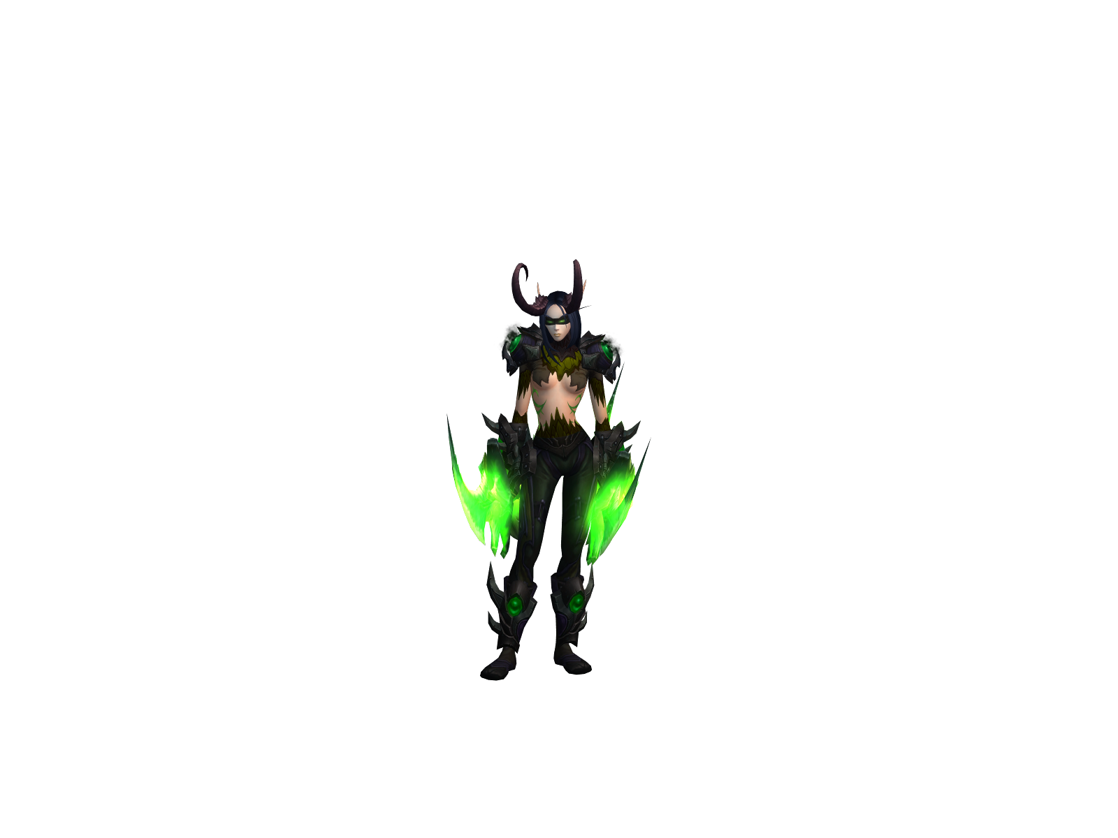 Yerathel 3D character render