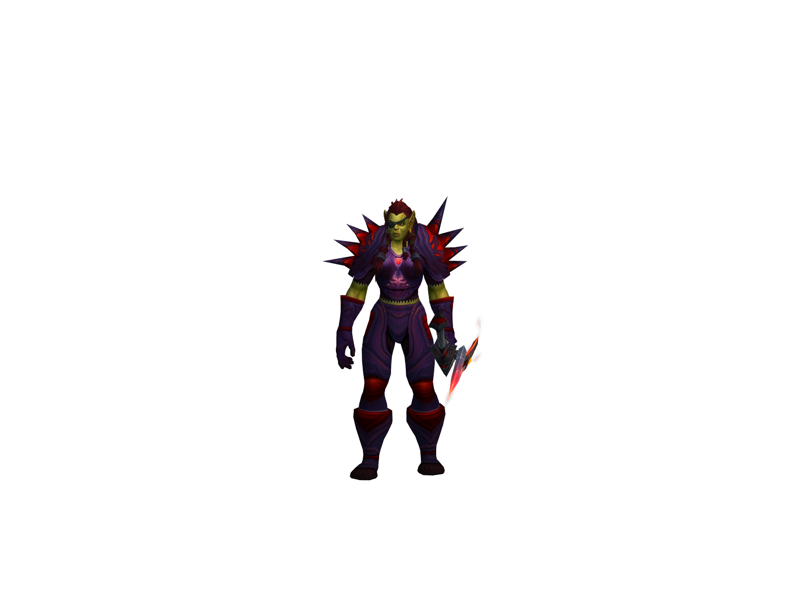 Dàyn 3D character render
