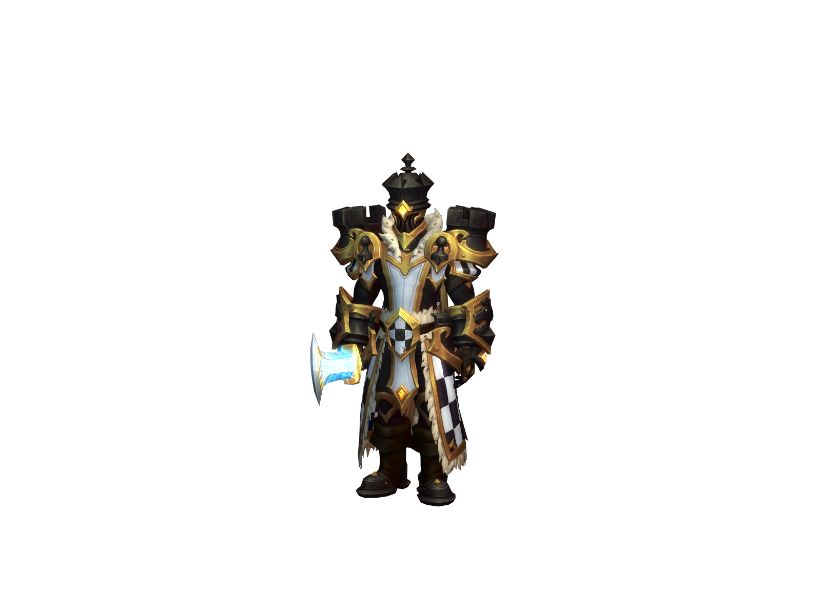 Fleaux 3D character render