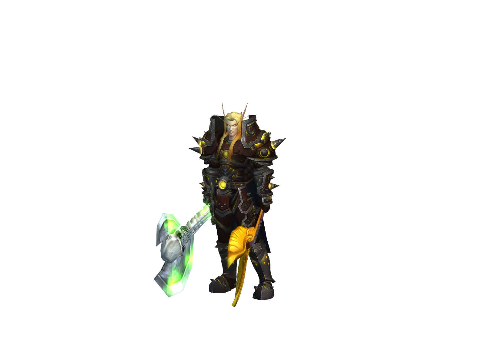 Elfondor 3D character render