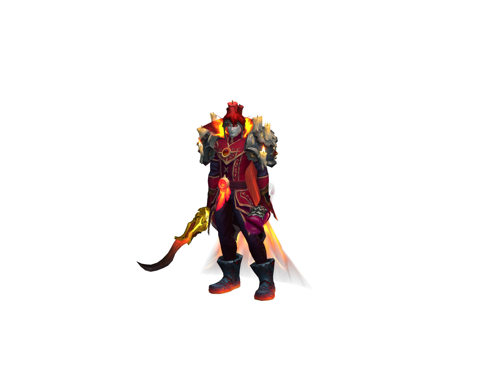 Legredin 3D character render