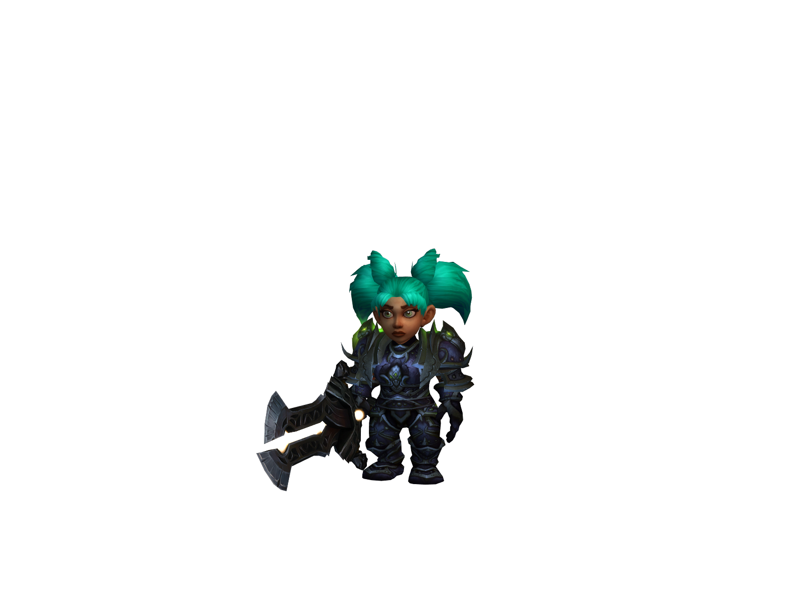 Psykou 3D character render