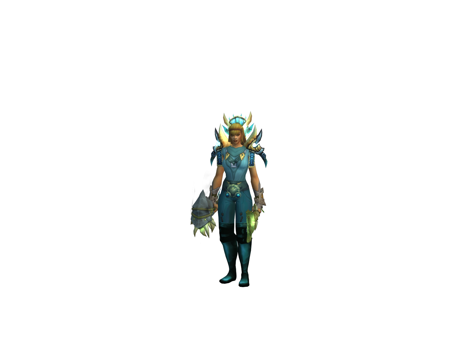 Athésway 3D character render