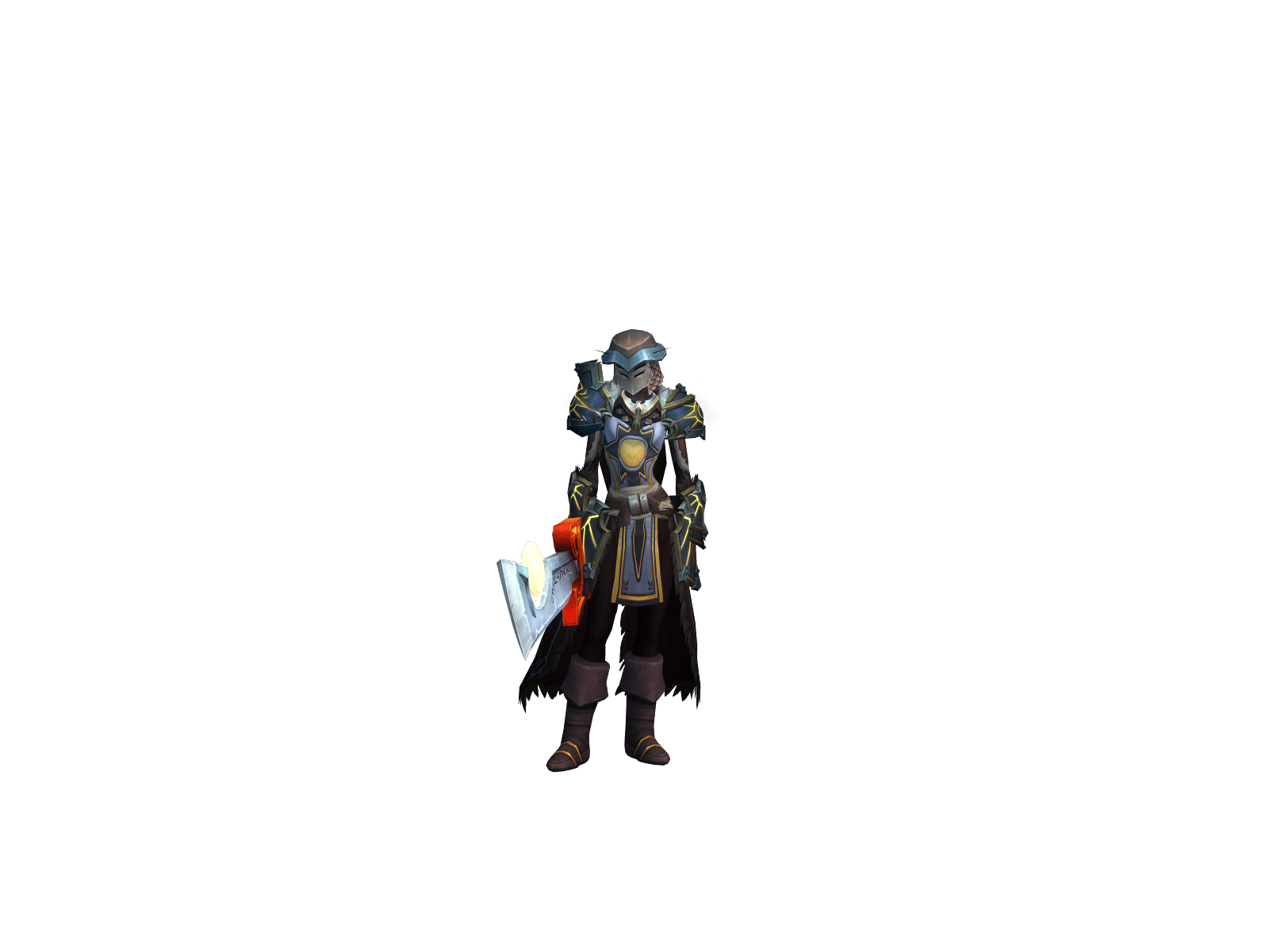 Jejooret 3D character render