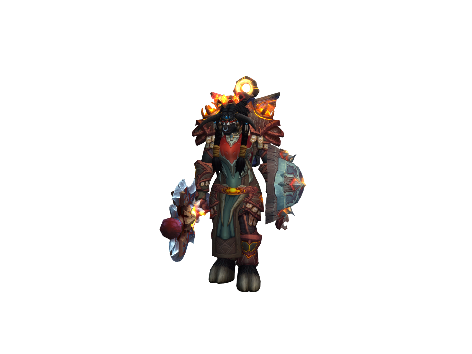 Enaepala 3D character render
