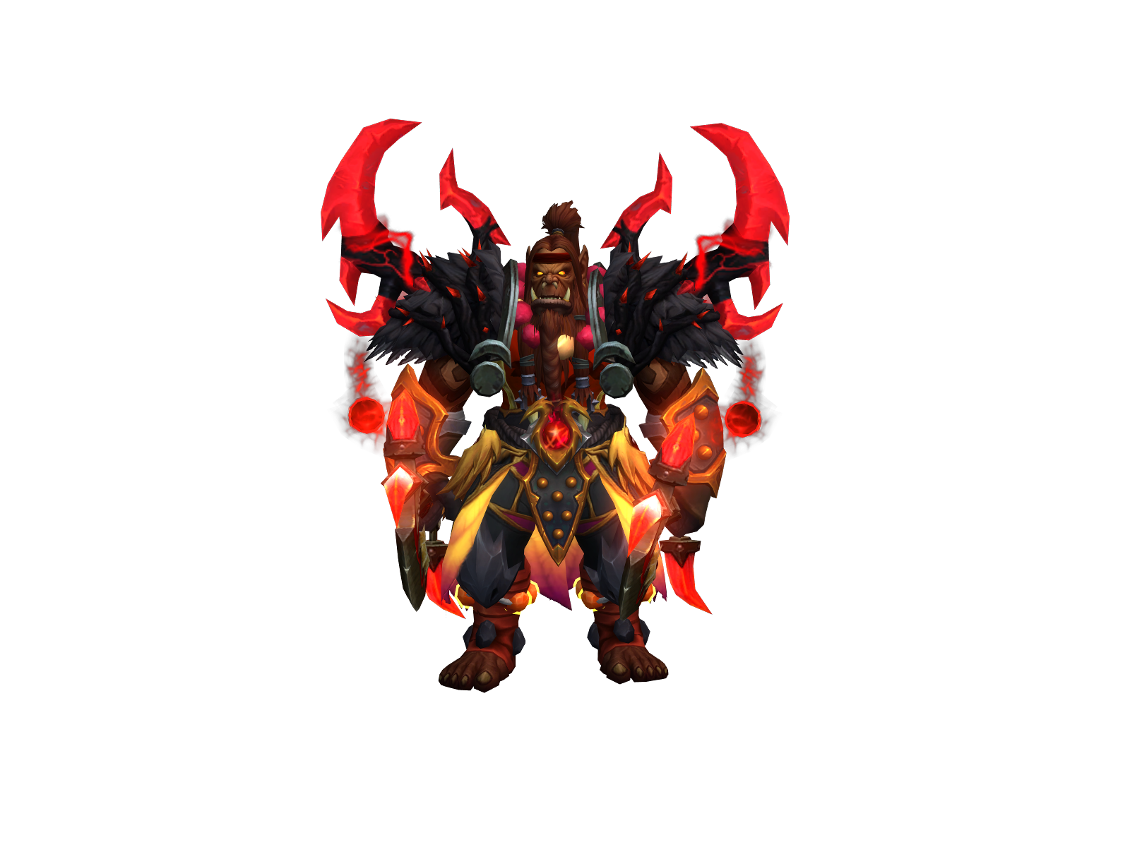 Fkns 3D character render