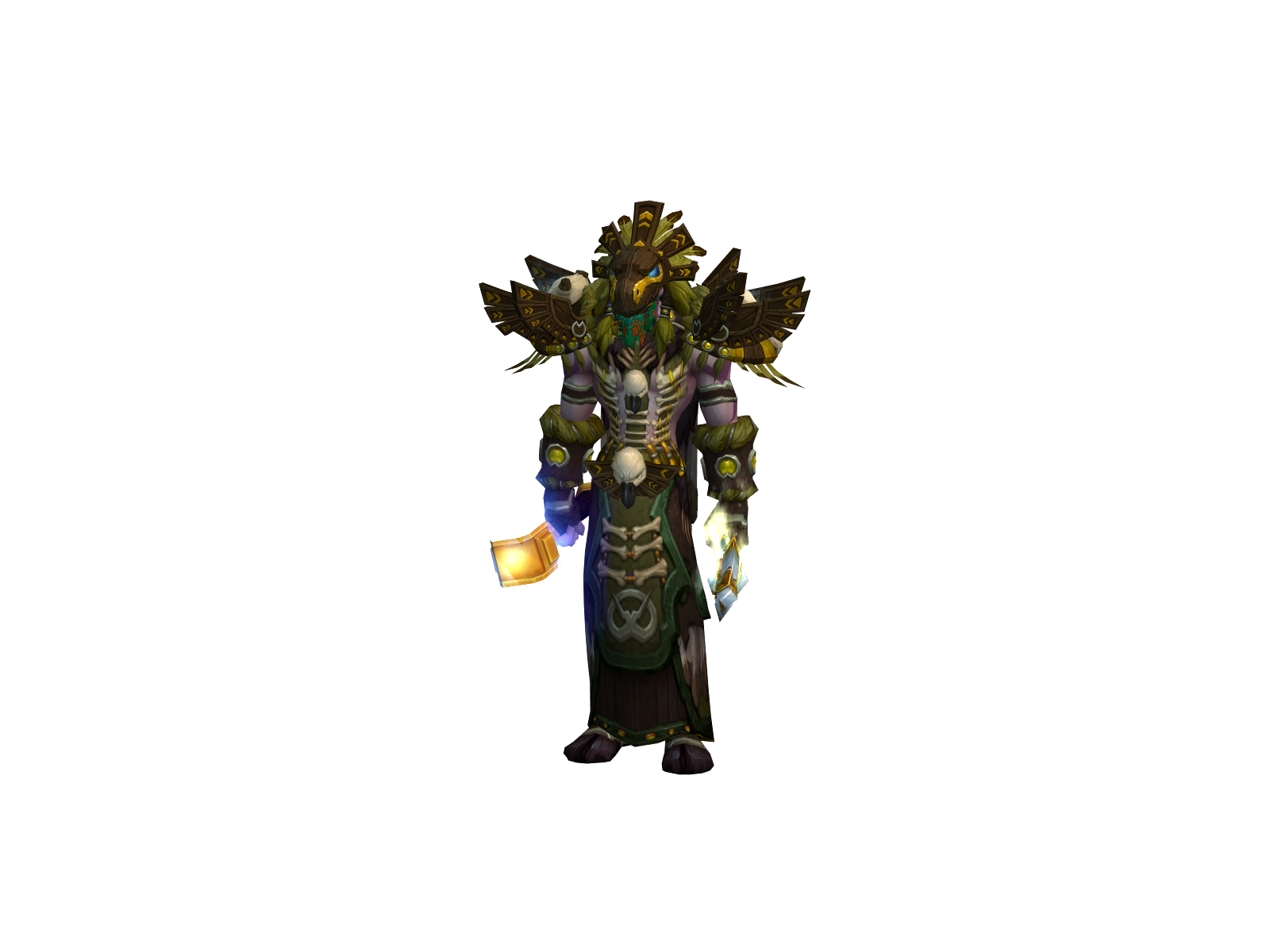 Diza 3D character render