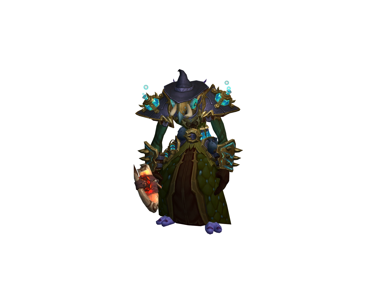 Holypanz 3D character render