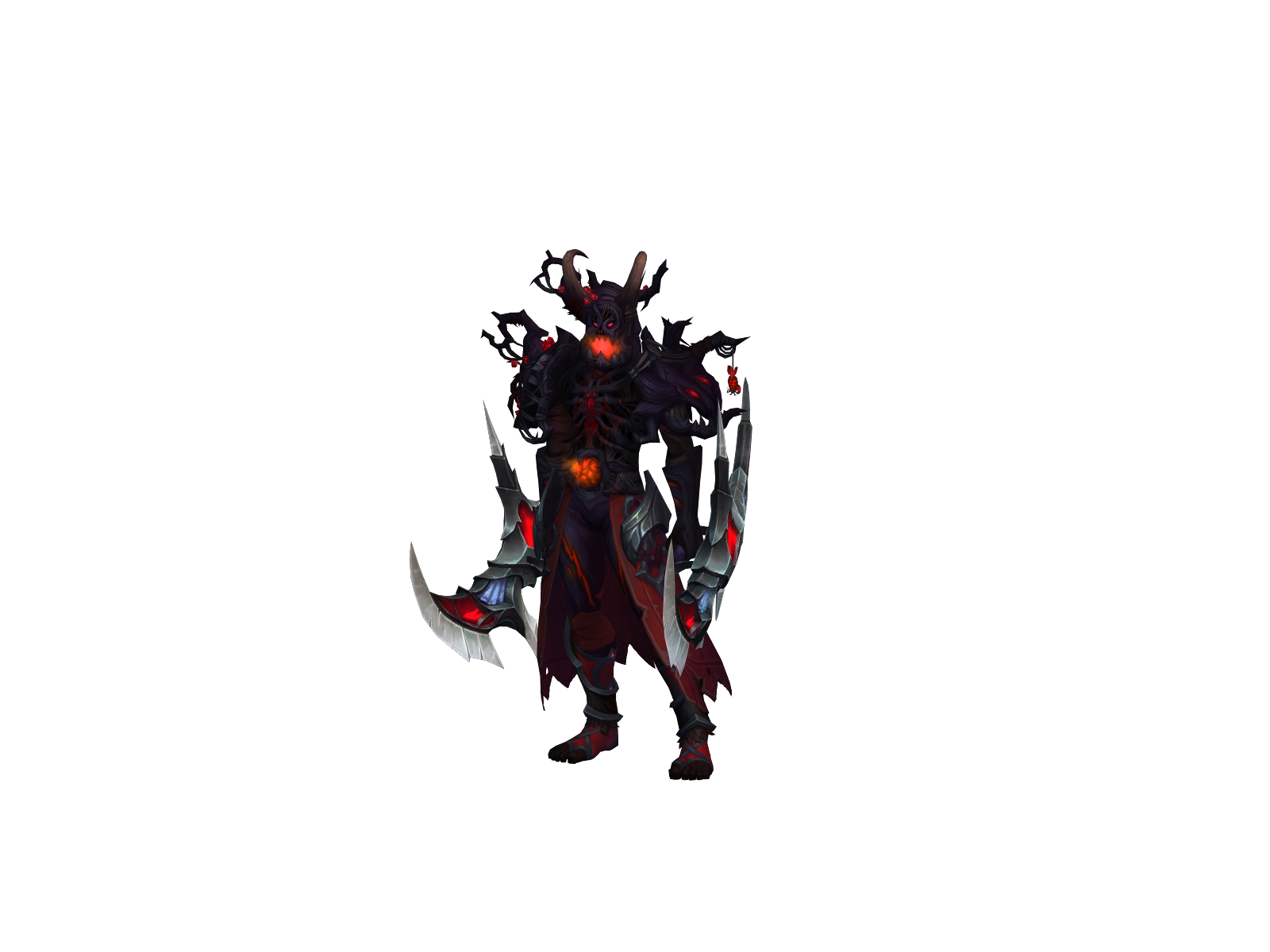 Aorynae 3D character render