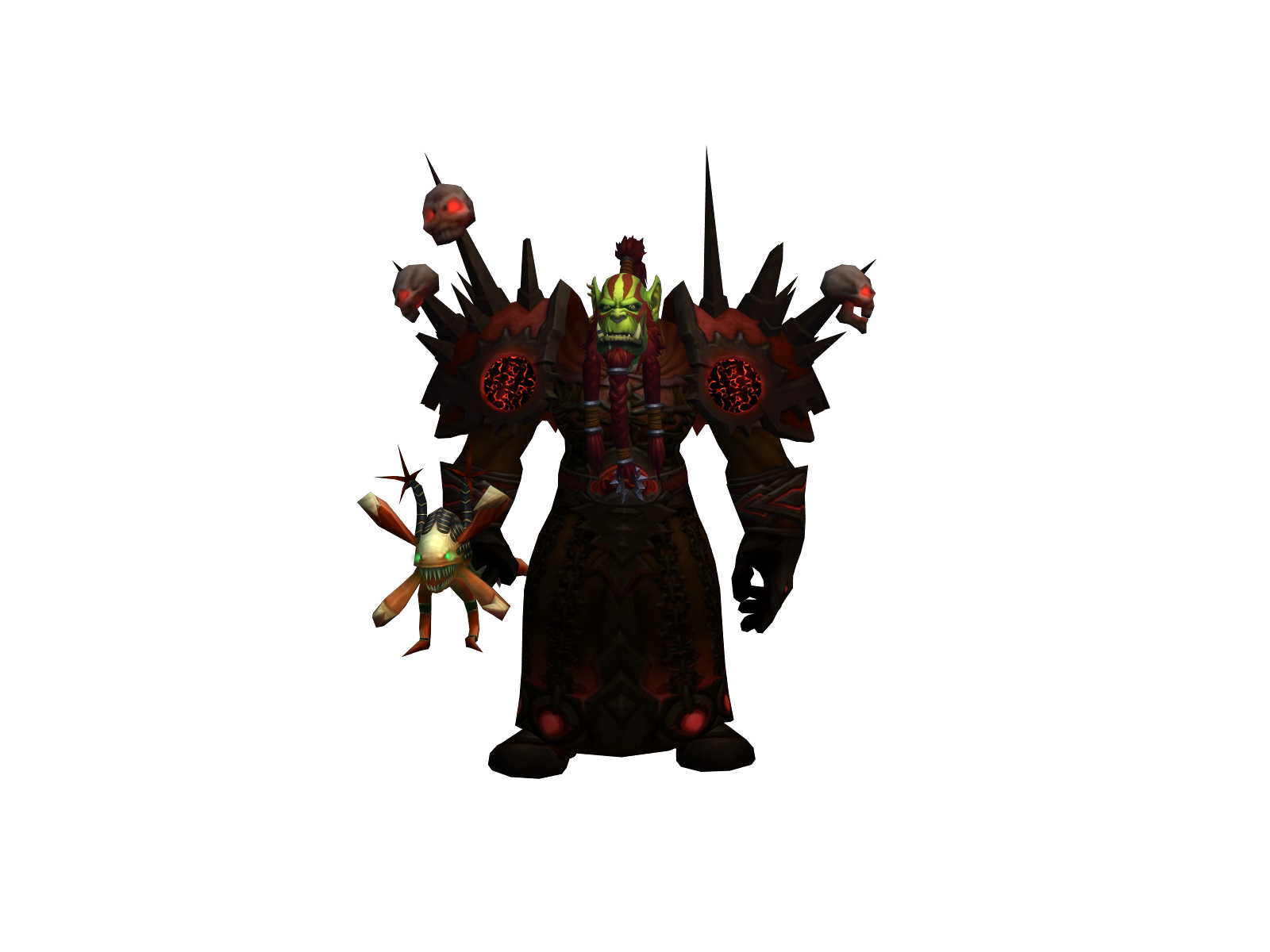 Ézebi 3D character render