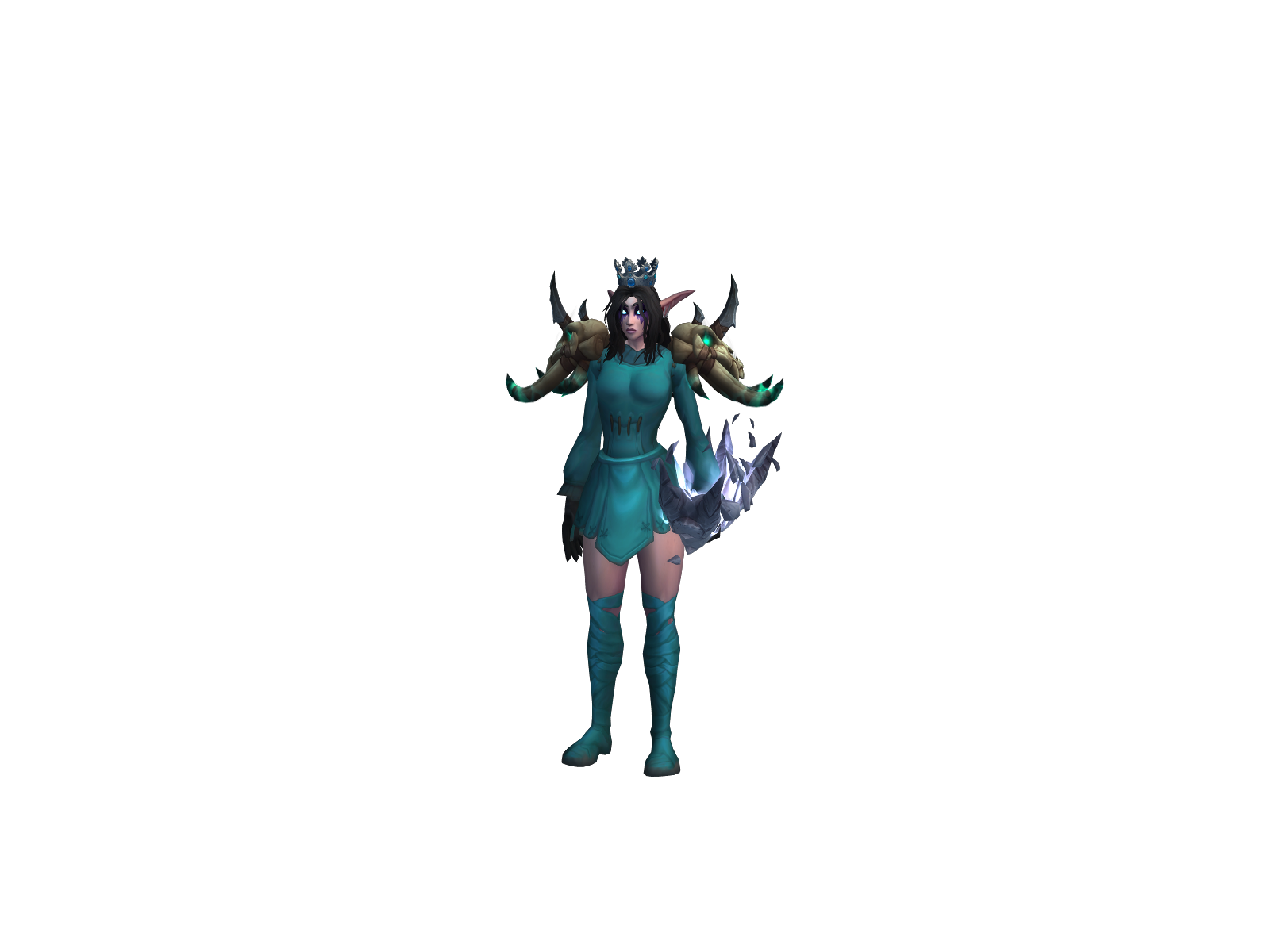 Zazouh 3D character render