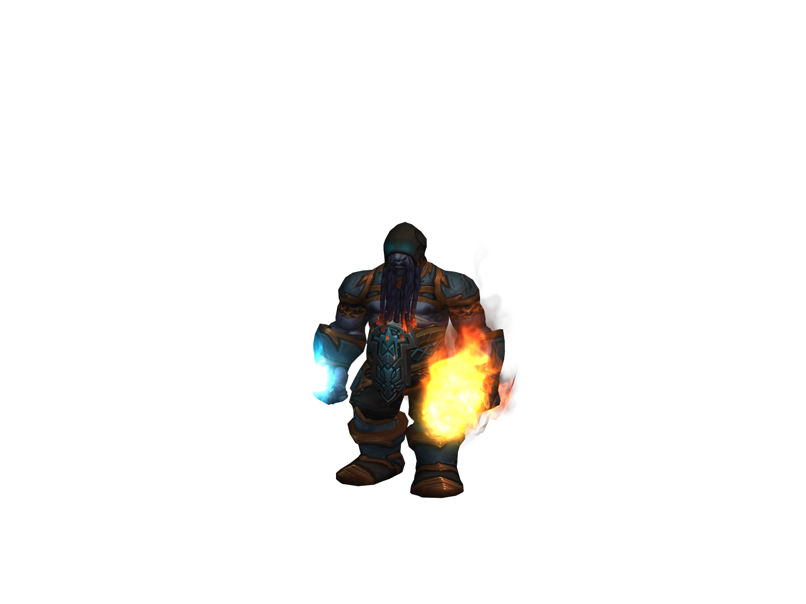 Børïn 3D character render
