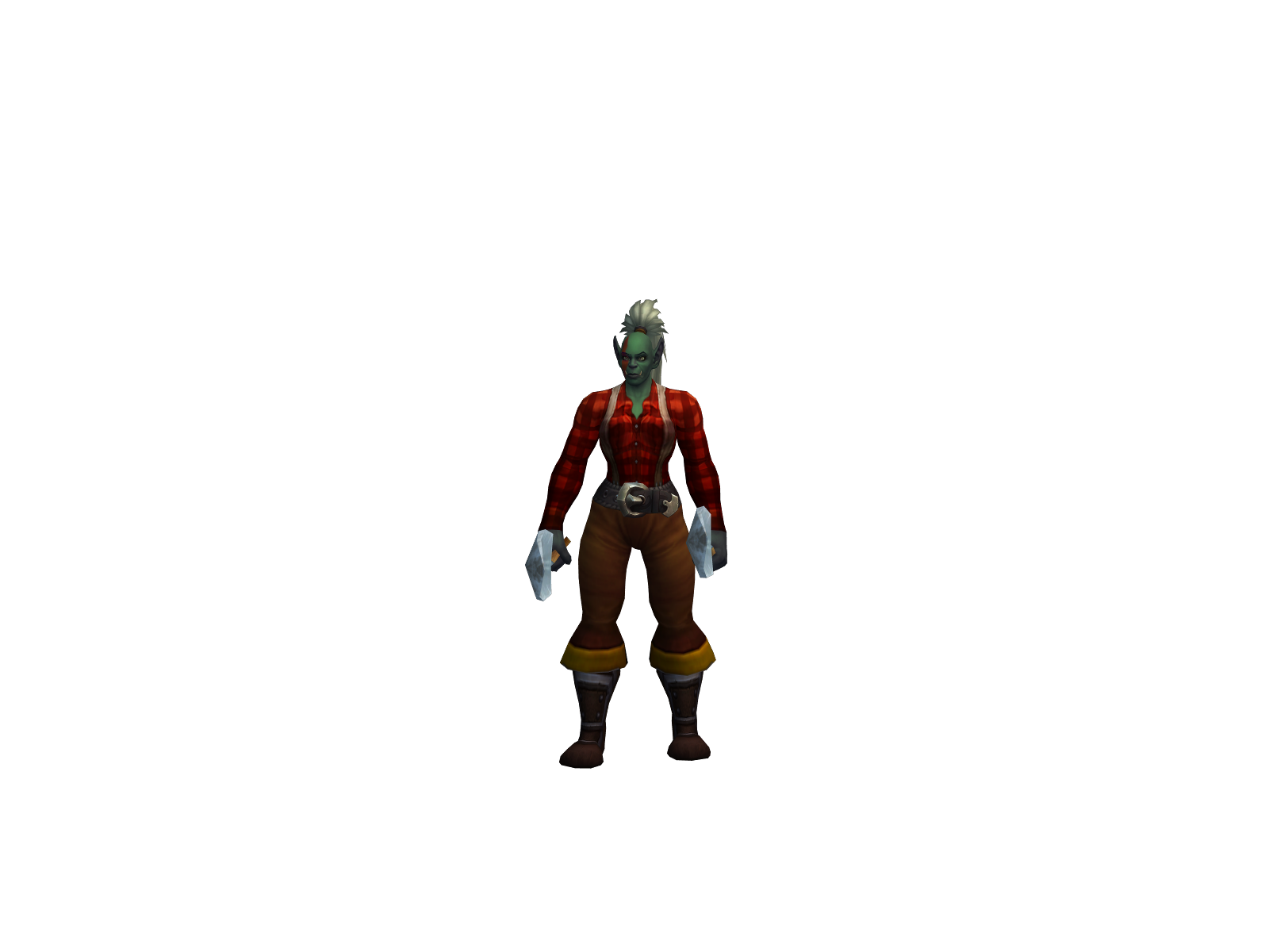 Shamoh 3D character render