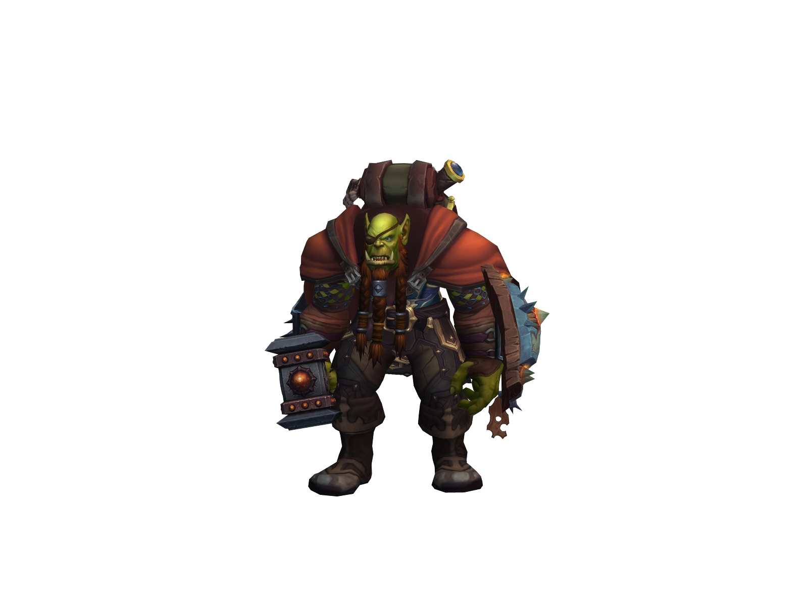 Ivàl 3D character render