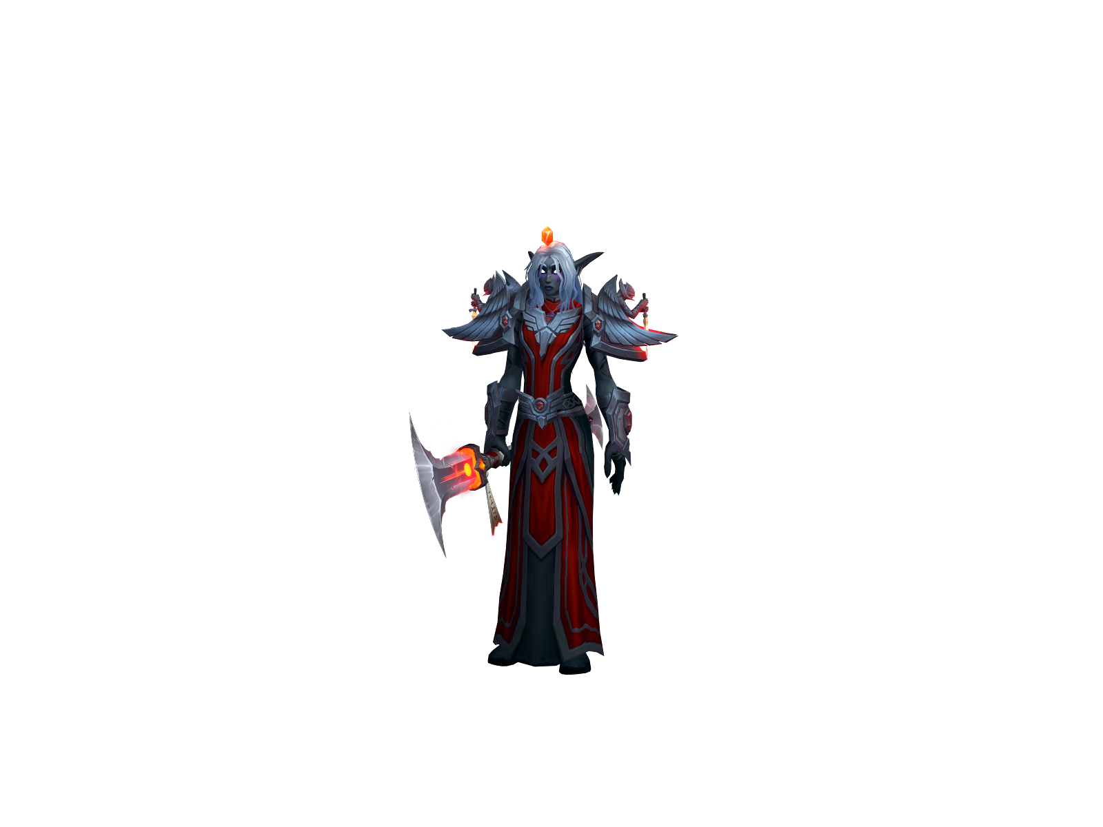 Aelíth 3D character render