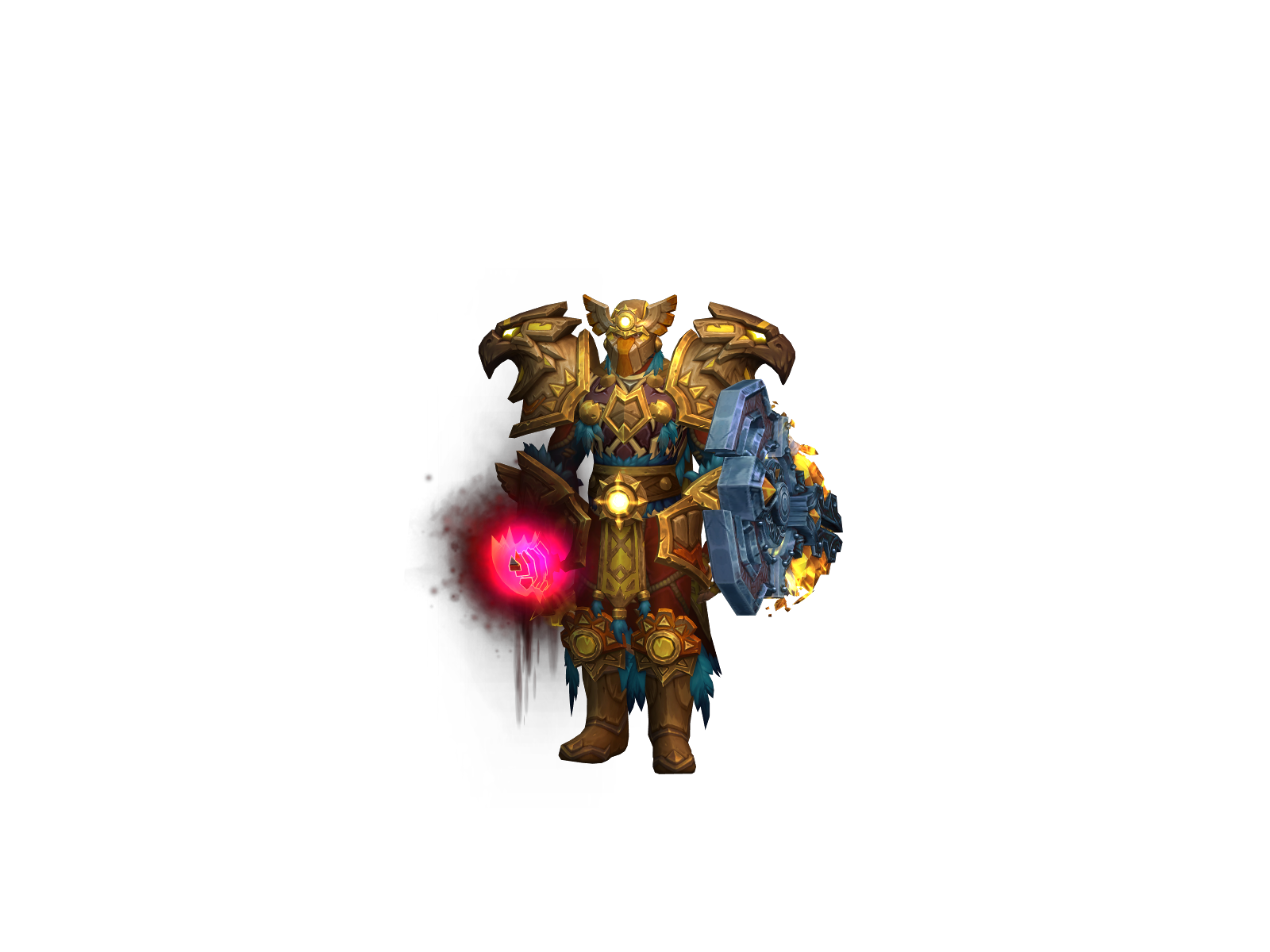Raldoron 3D character render
