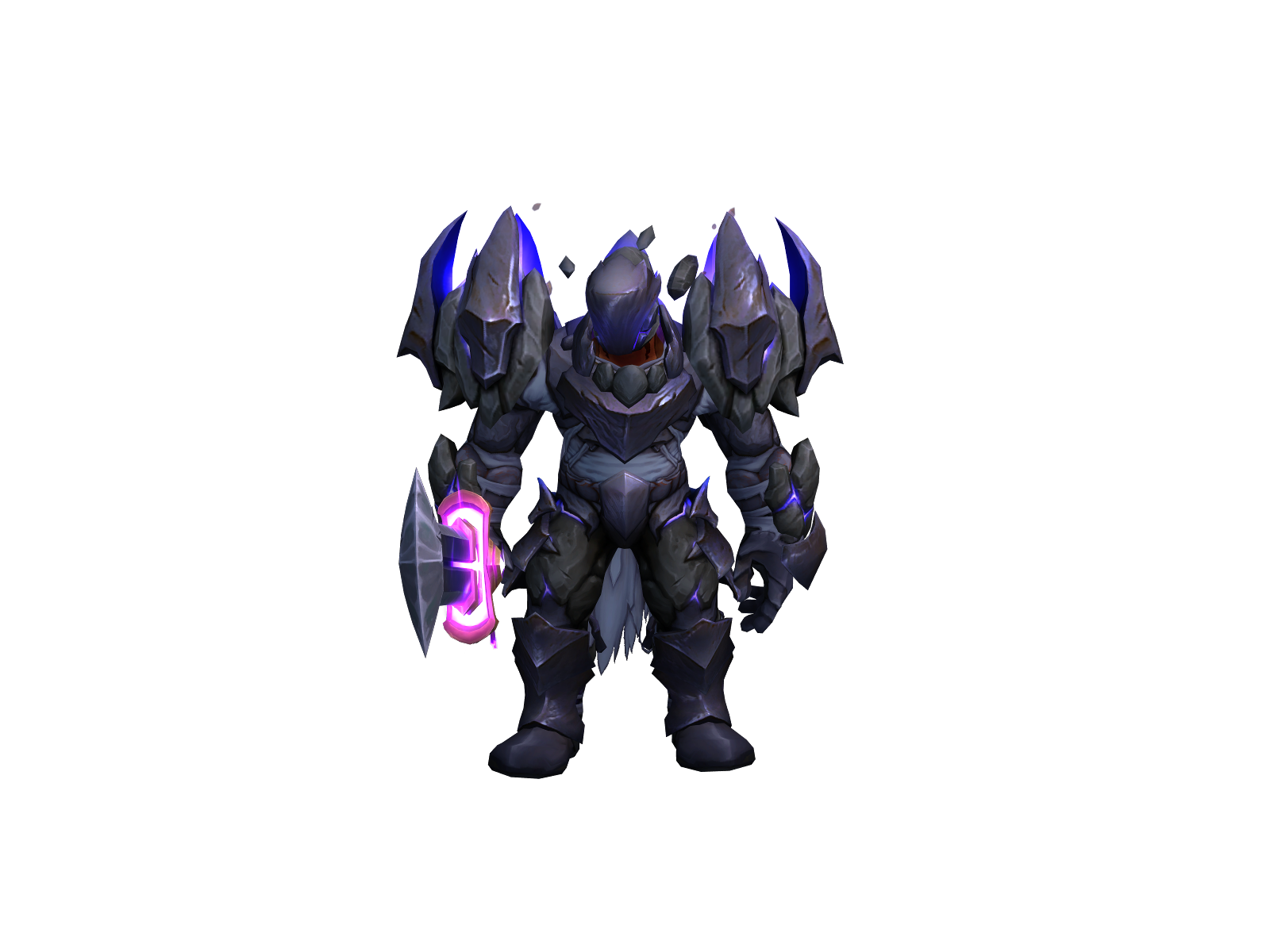 Shreddz 3D character render