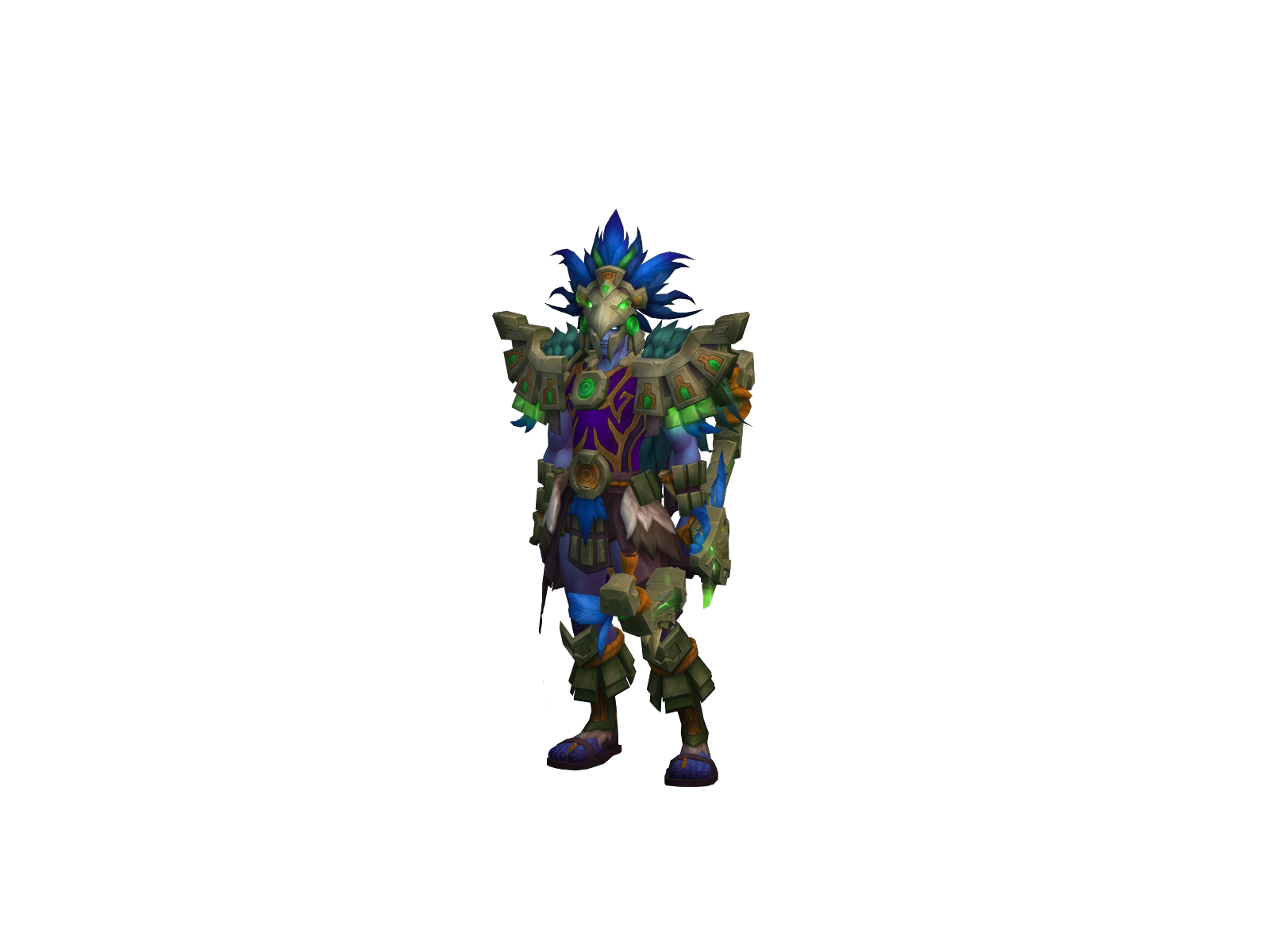 Benben 3D character render