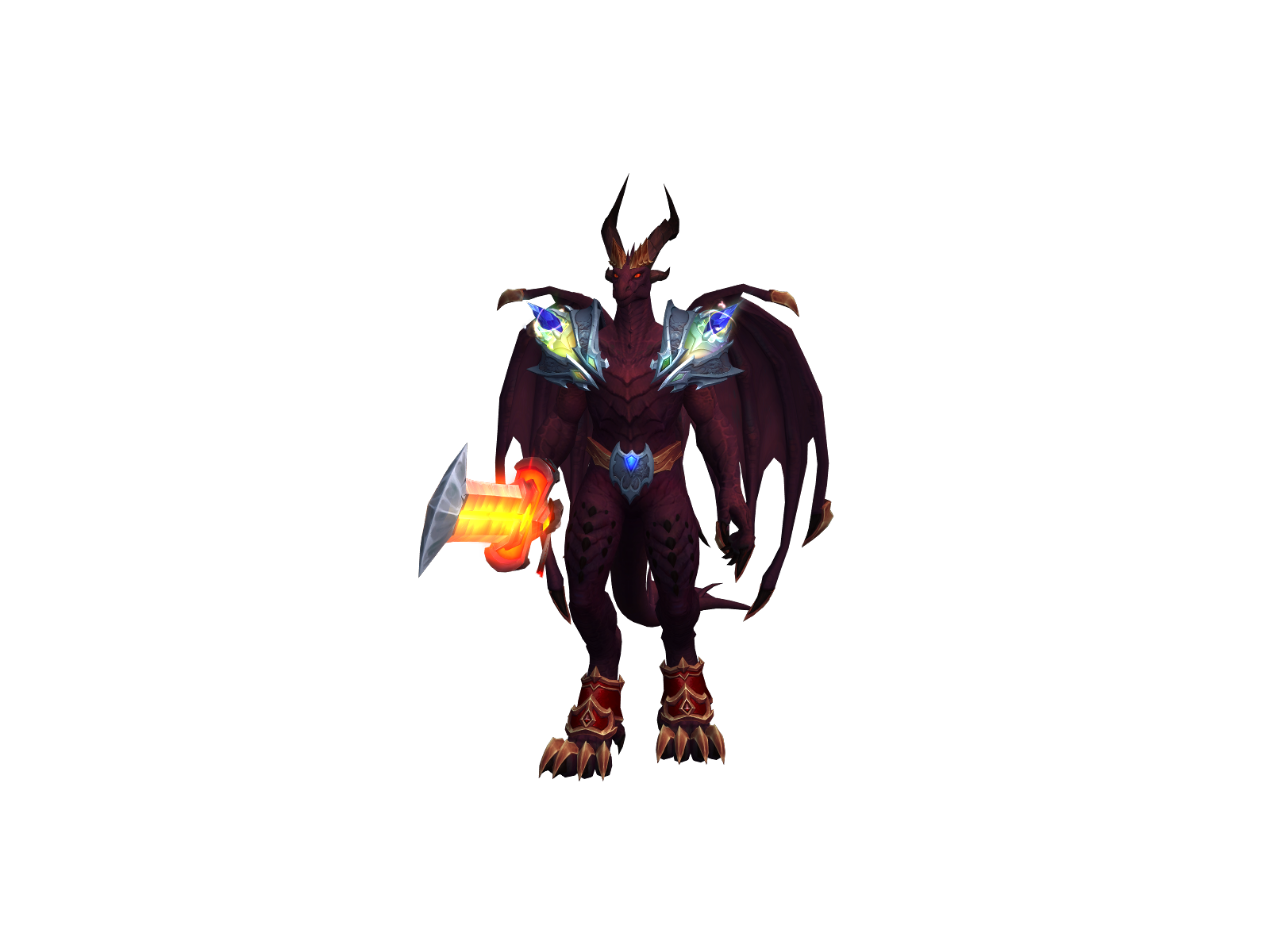 Oukadracthyr 3D character render