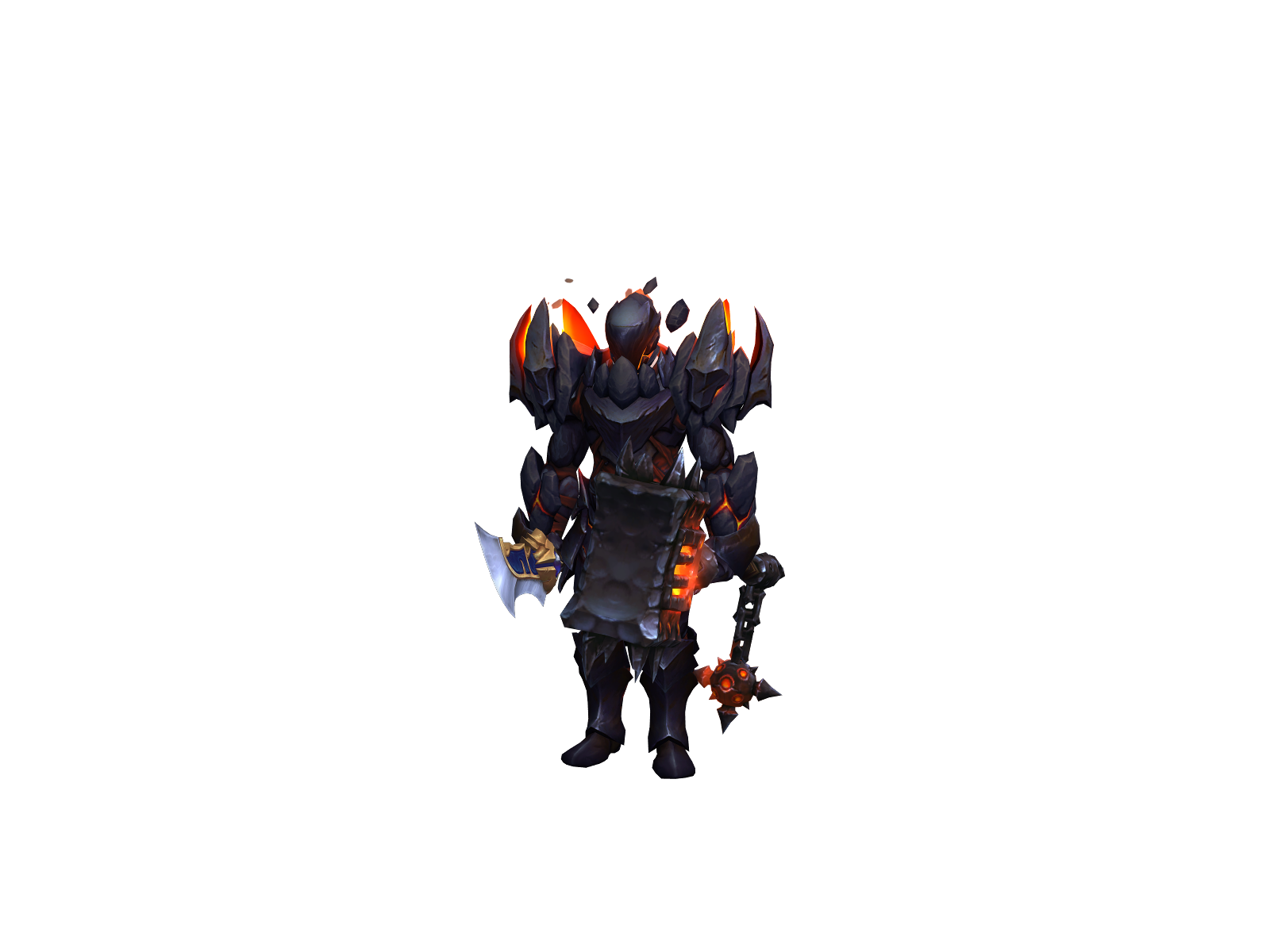 Bellic 3D character render