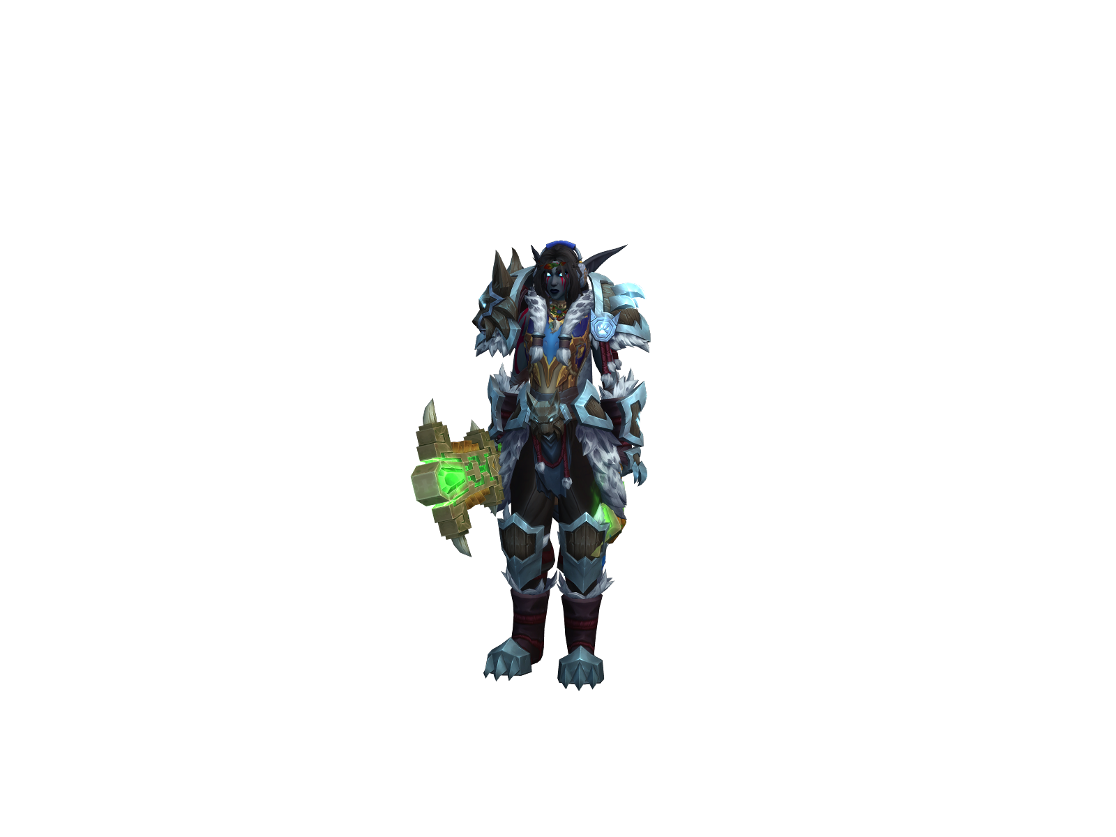 Wîsdom 3D character render