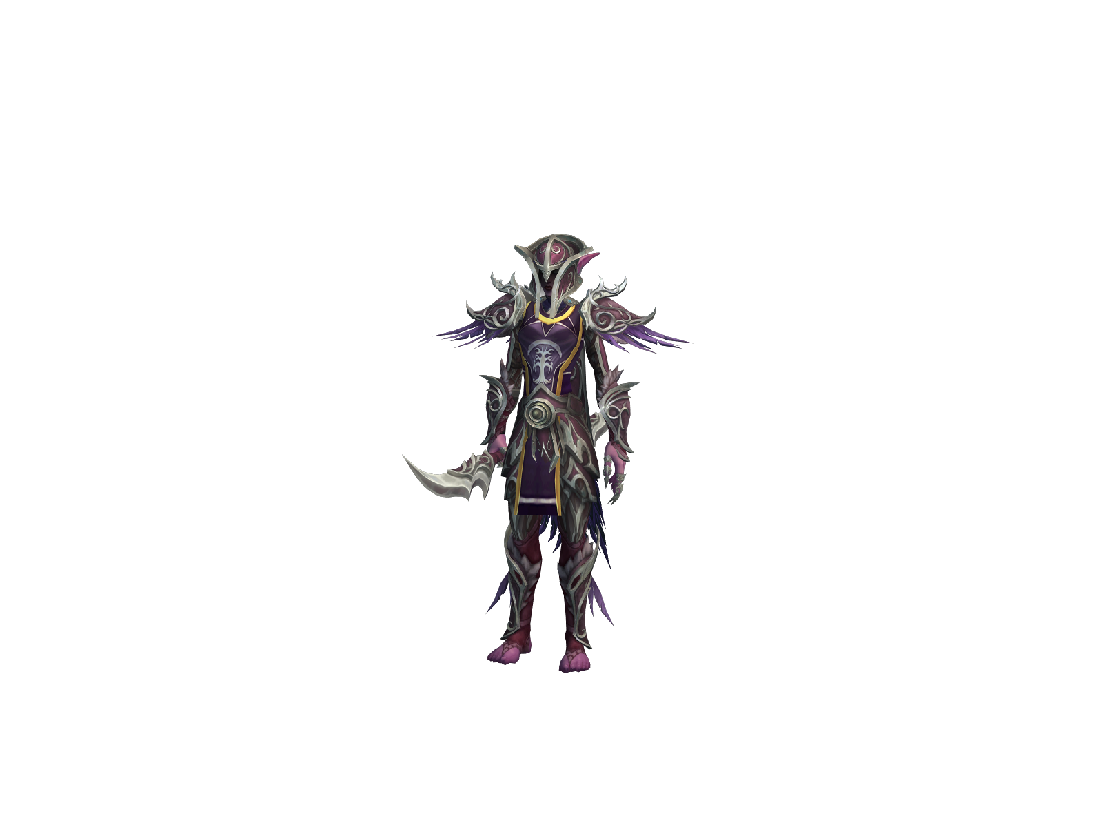 Kaelinora 3D character render