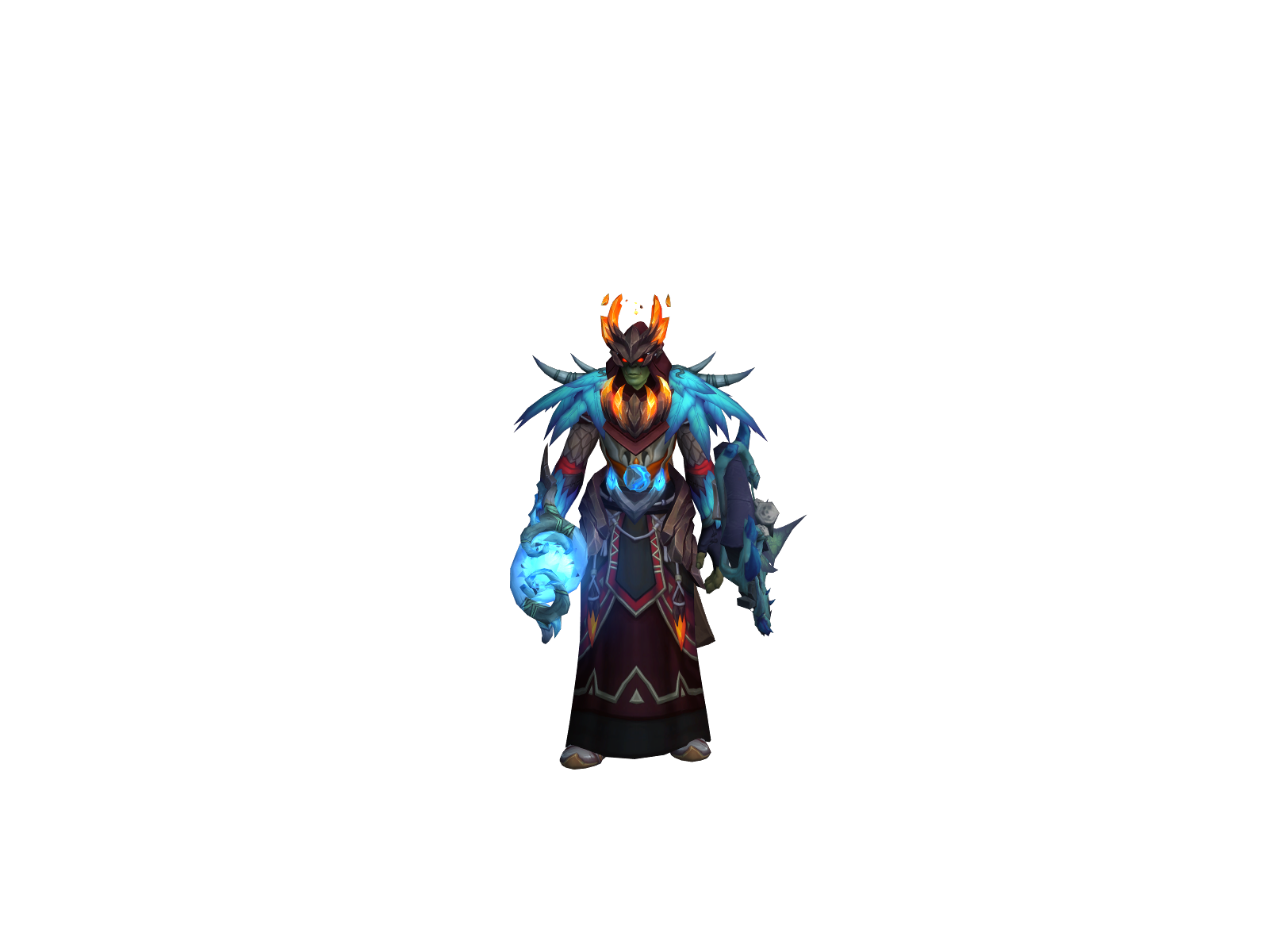 Soua 3D character render