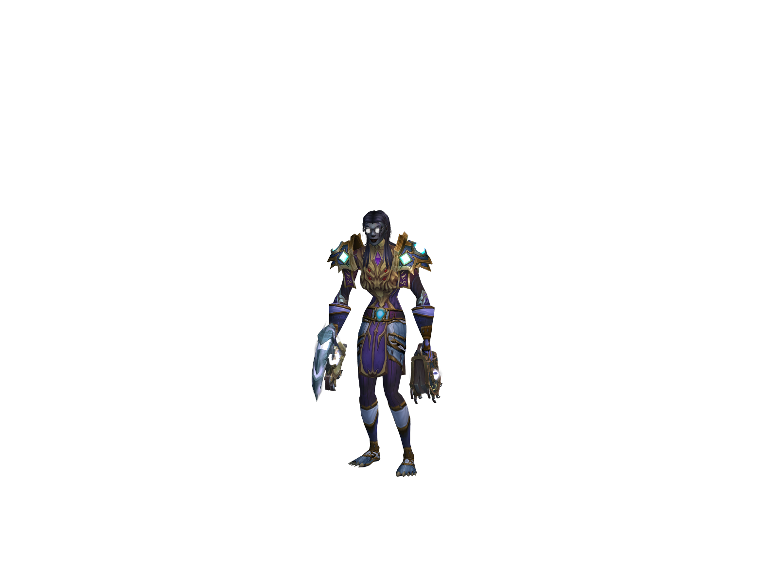 Weakz 3D character render