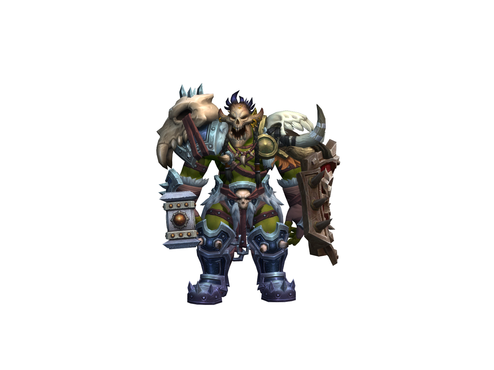 Locknalosh 3D character render
